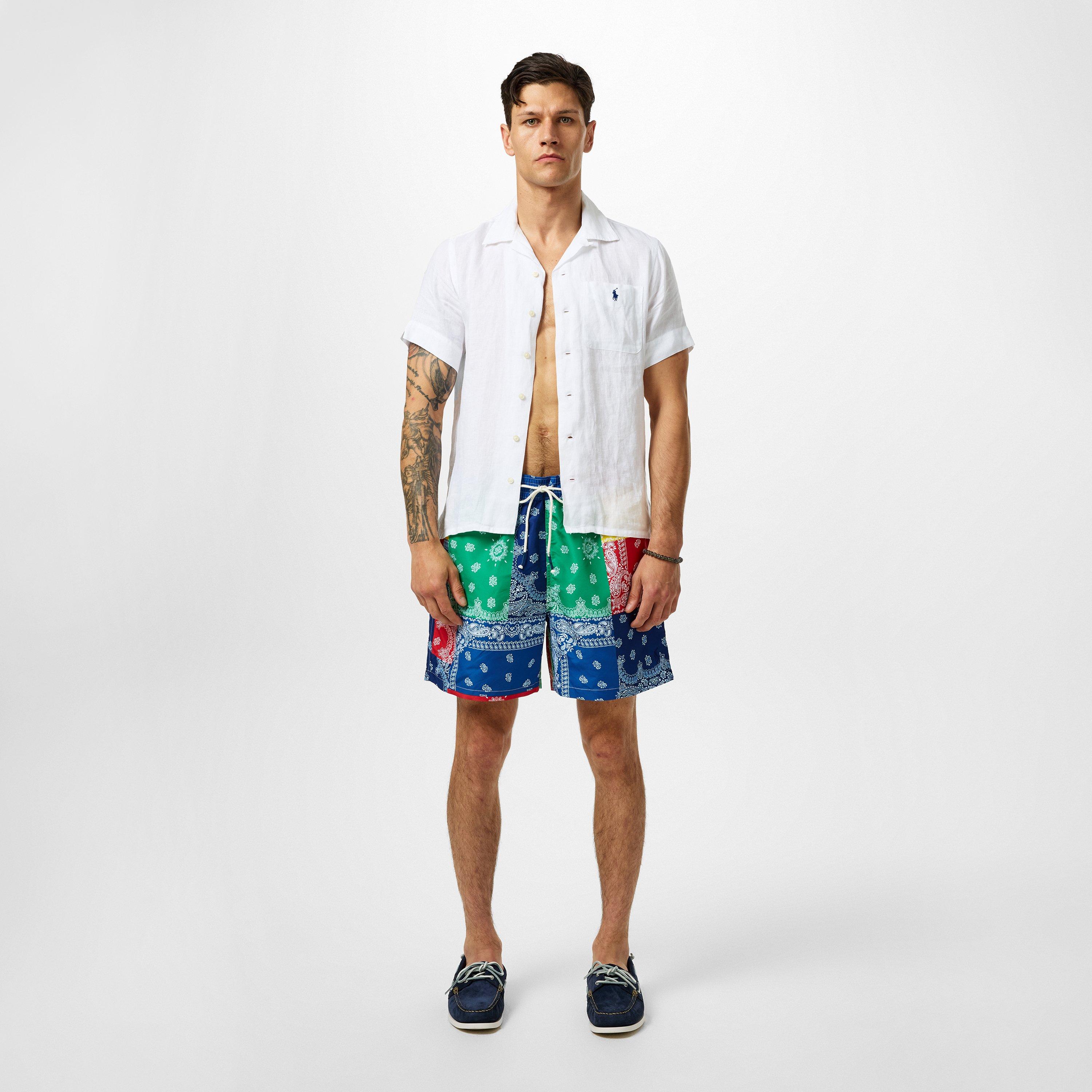 Patchwork - Polo Ralph Lauren - Bandana Swim Shorts - 5