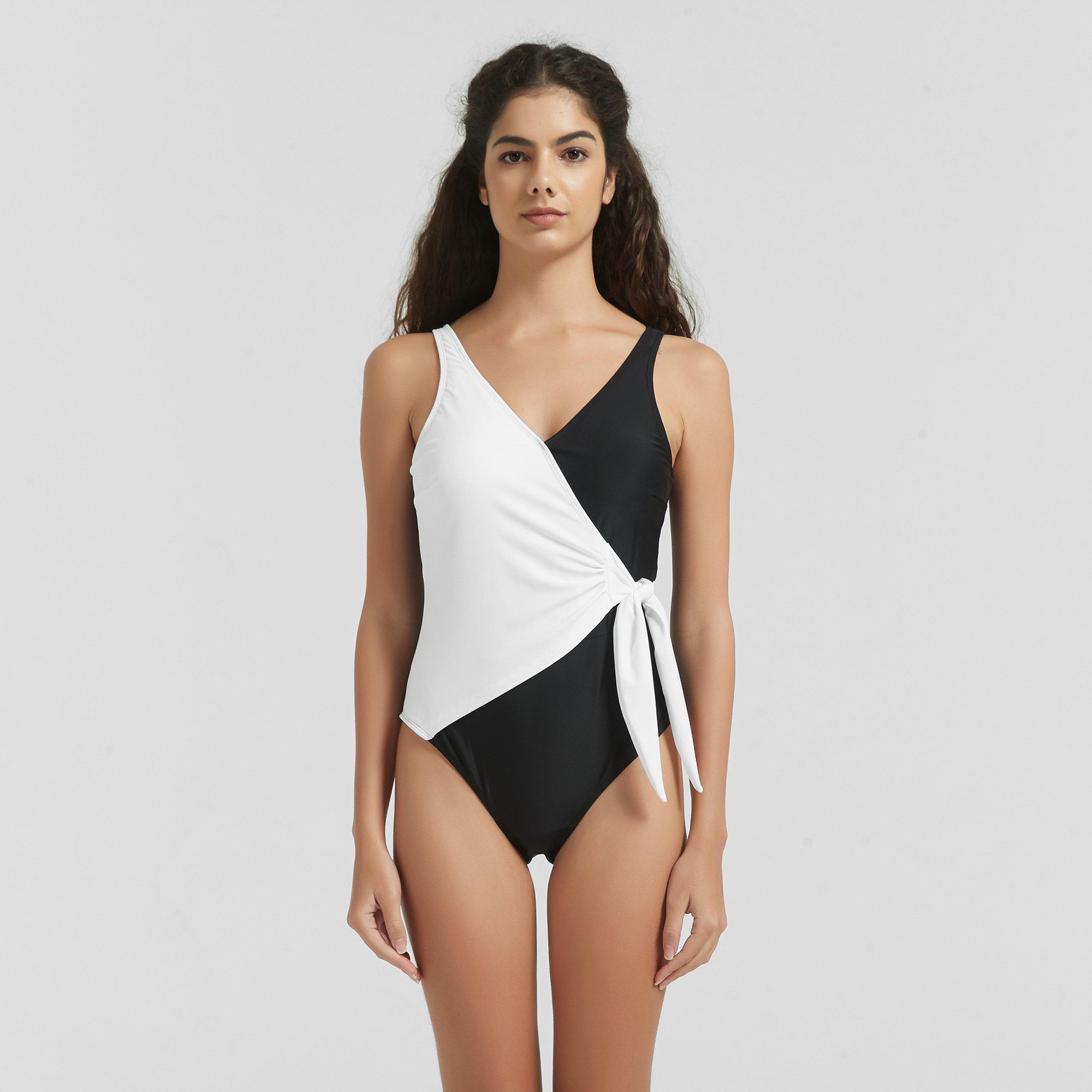 Mono - Be You - Wrap Front Swimsuit. - 2