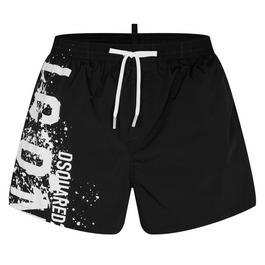 DSquared2 Side Icon Spray Swim Shorts