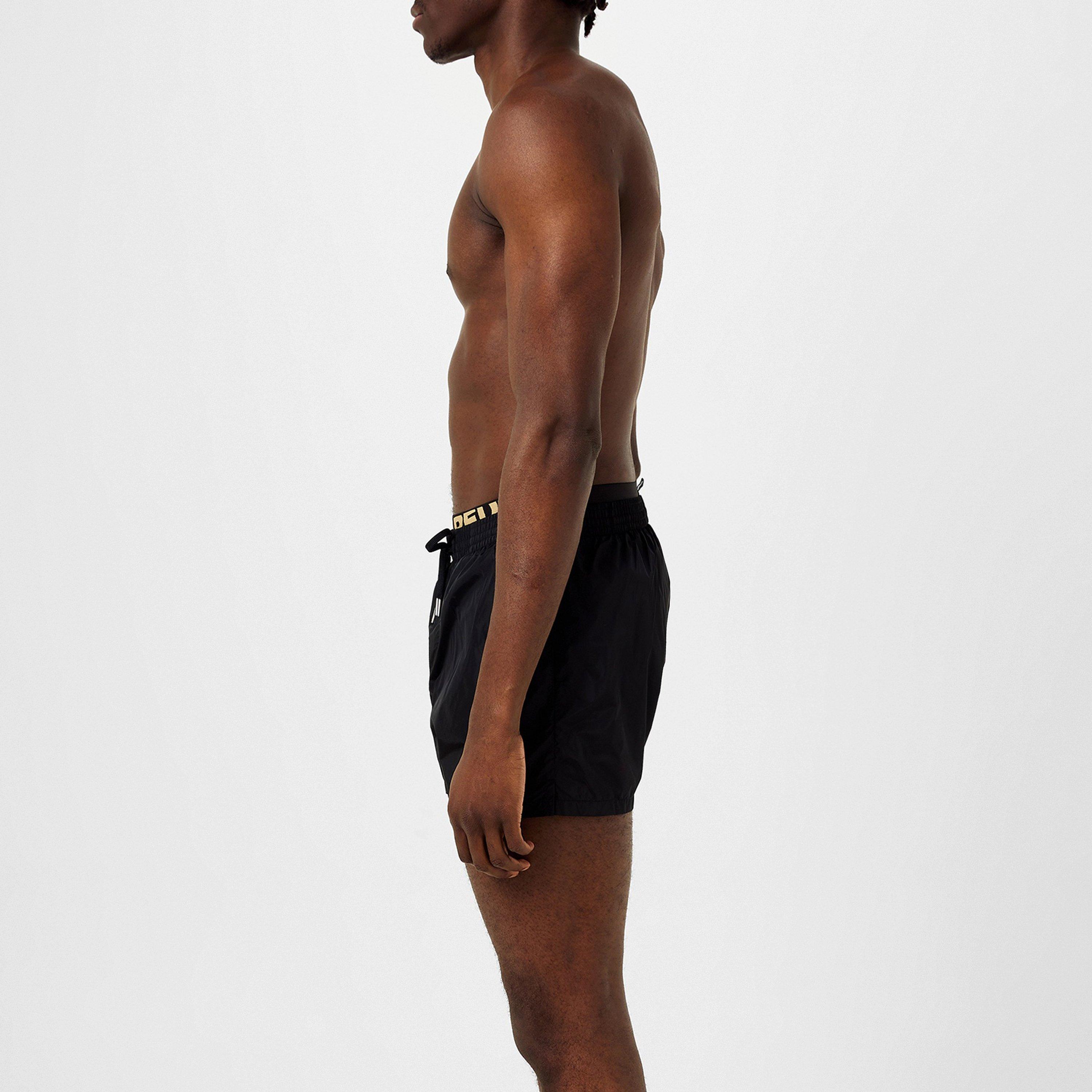 Black - DSquared2 - Logo Swim Shorts - 5