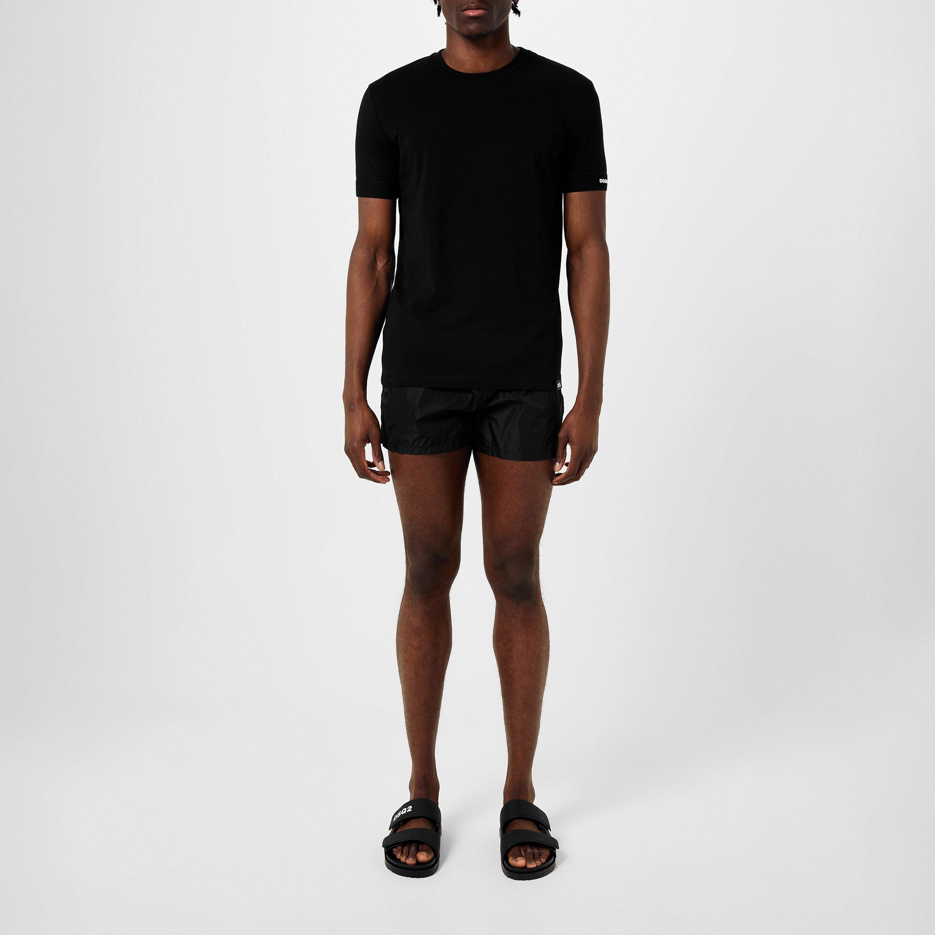Black - DSquared2 - Logo Swim Shorts - 6