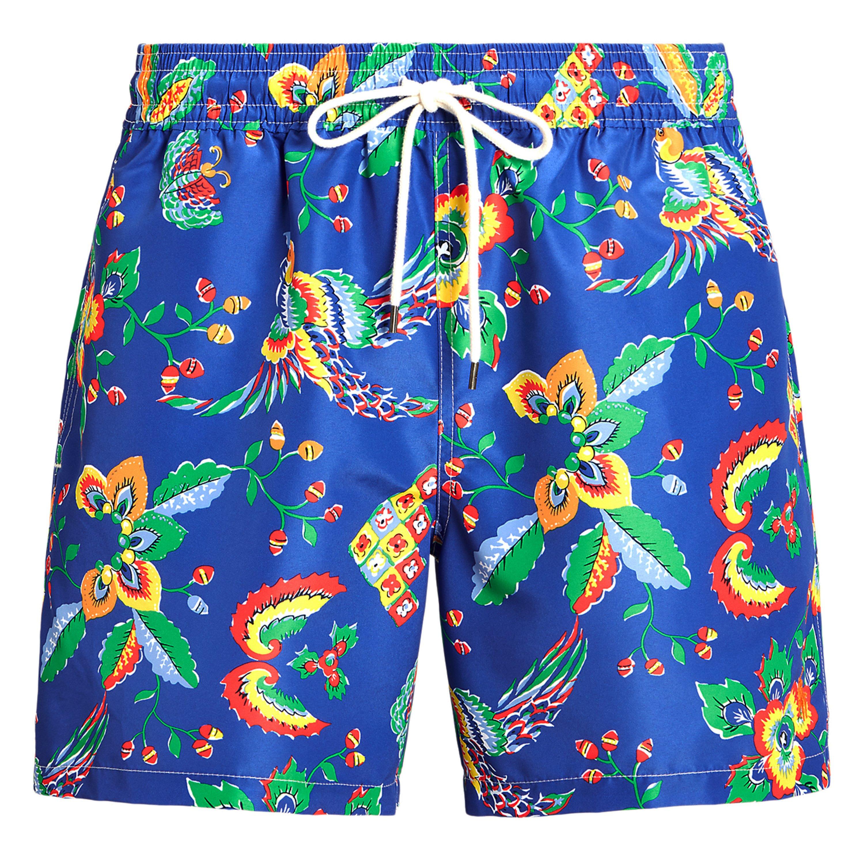 Damond Floral - Polo Ralph Lauren - Traveller Floral Print Swim Shorts - 1
