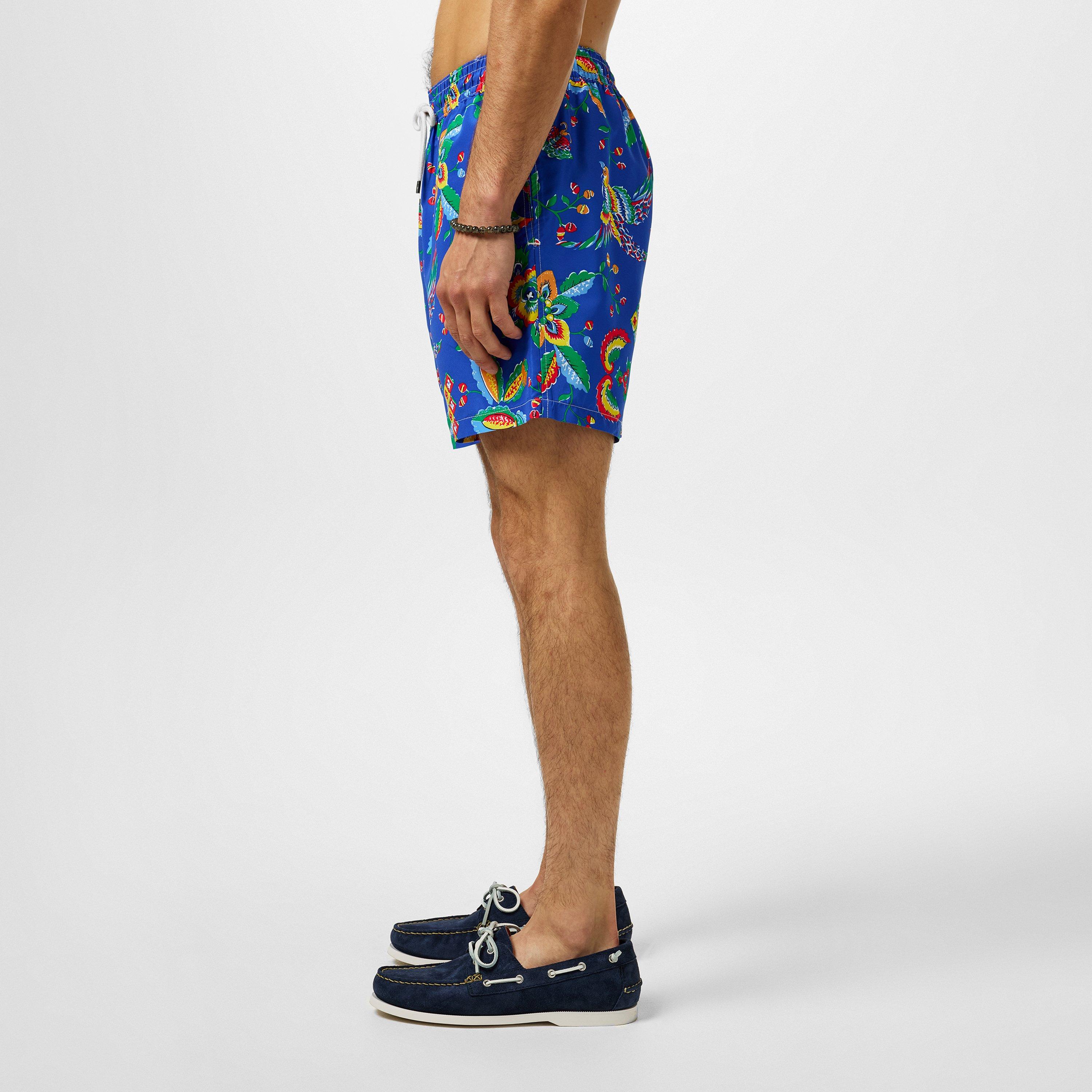 Damond Floral - Polo Ralph Lauren - Traveller Floral Print Swim Shorts - 4