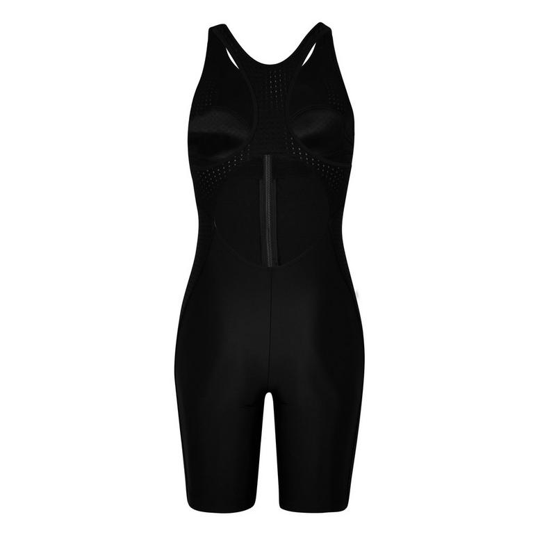 Negro - Nike - Scultpack Boyleg Swimsuit Womens - 2