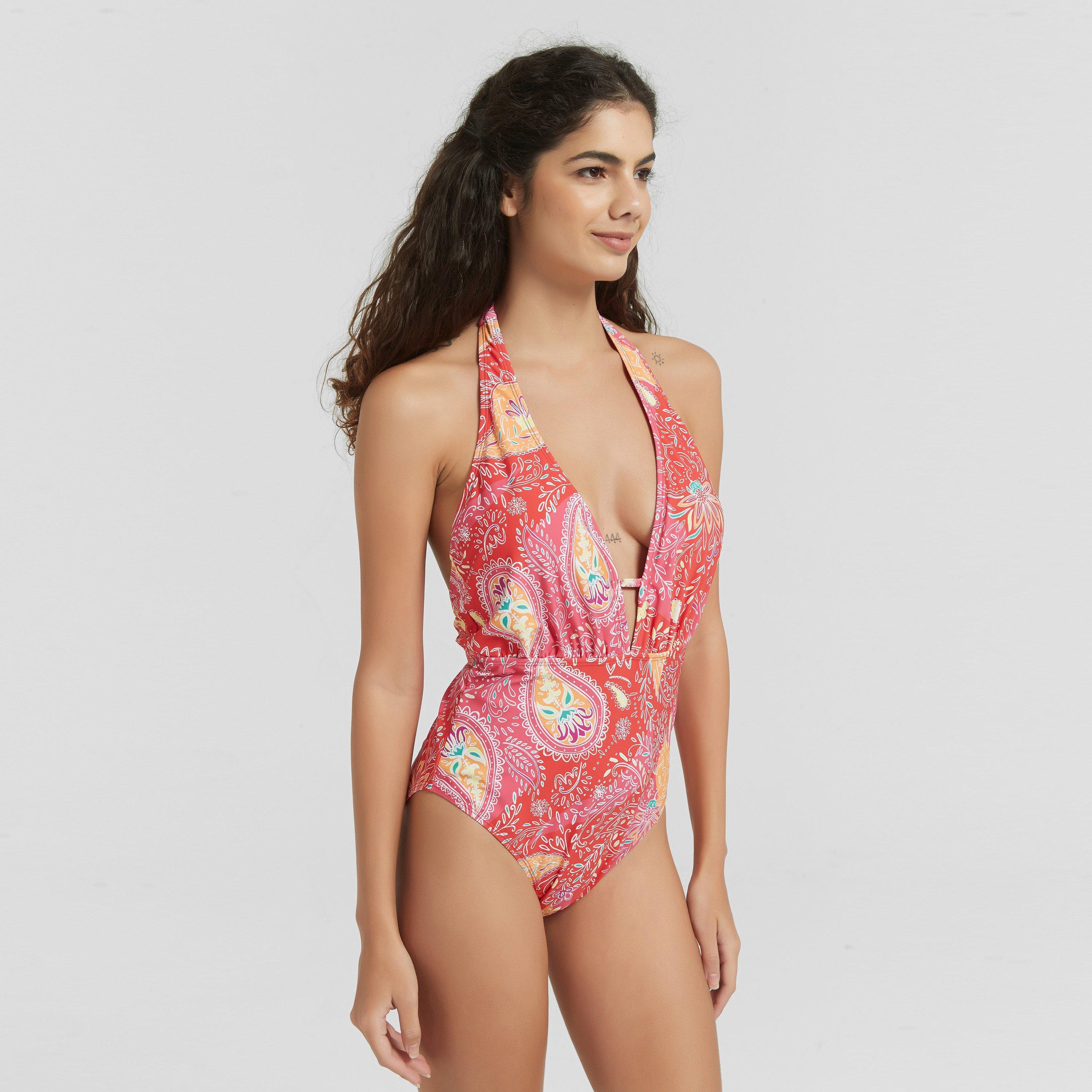 Paisley - Be You - Plunge Swimsuit Womens - 5