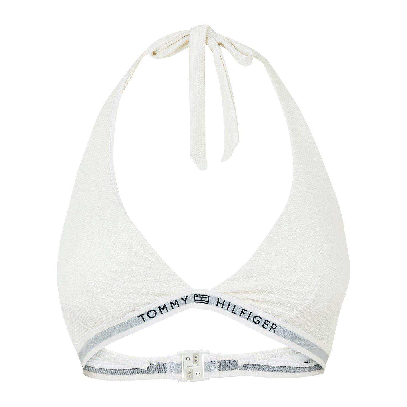 Slonovača - Tommy Hilfiger - Logo Halterneck Bikini Top - 5