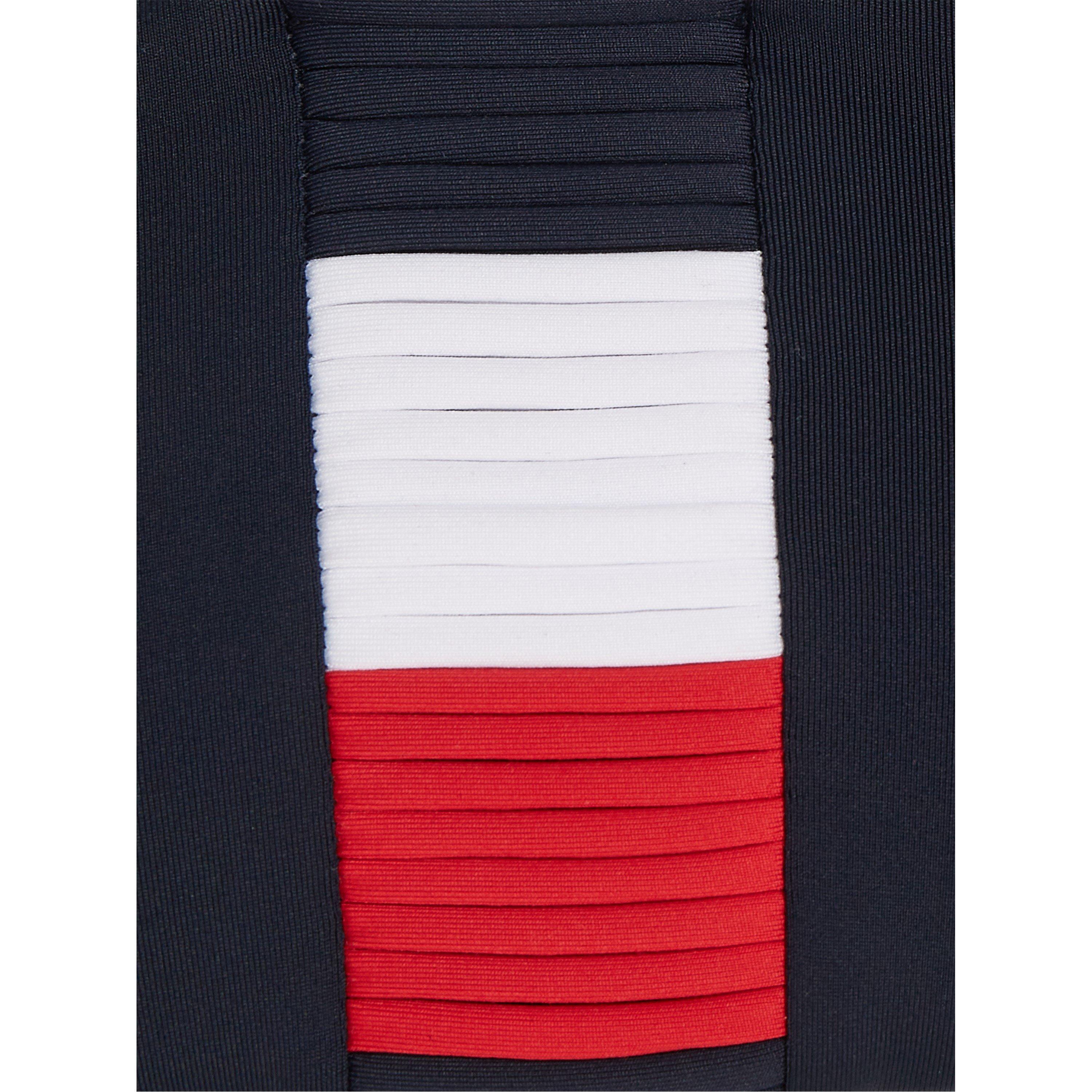 Cielo del deserto - Tommy Hilfiger - Women's Elevated Global Stripe Bandeau Bikini - 3