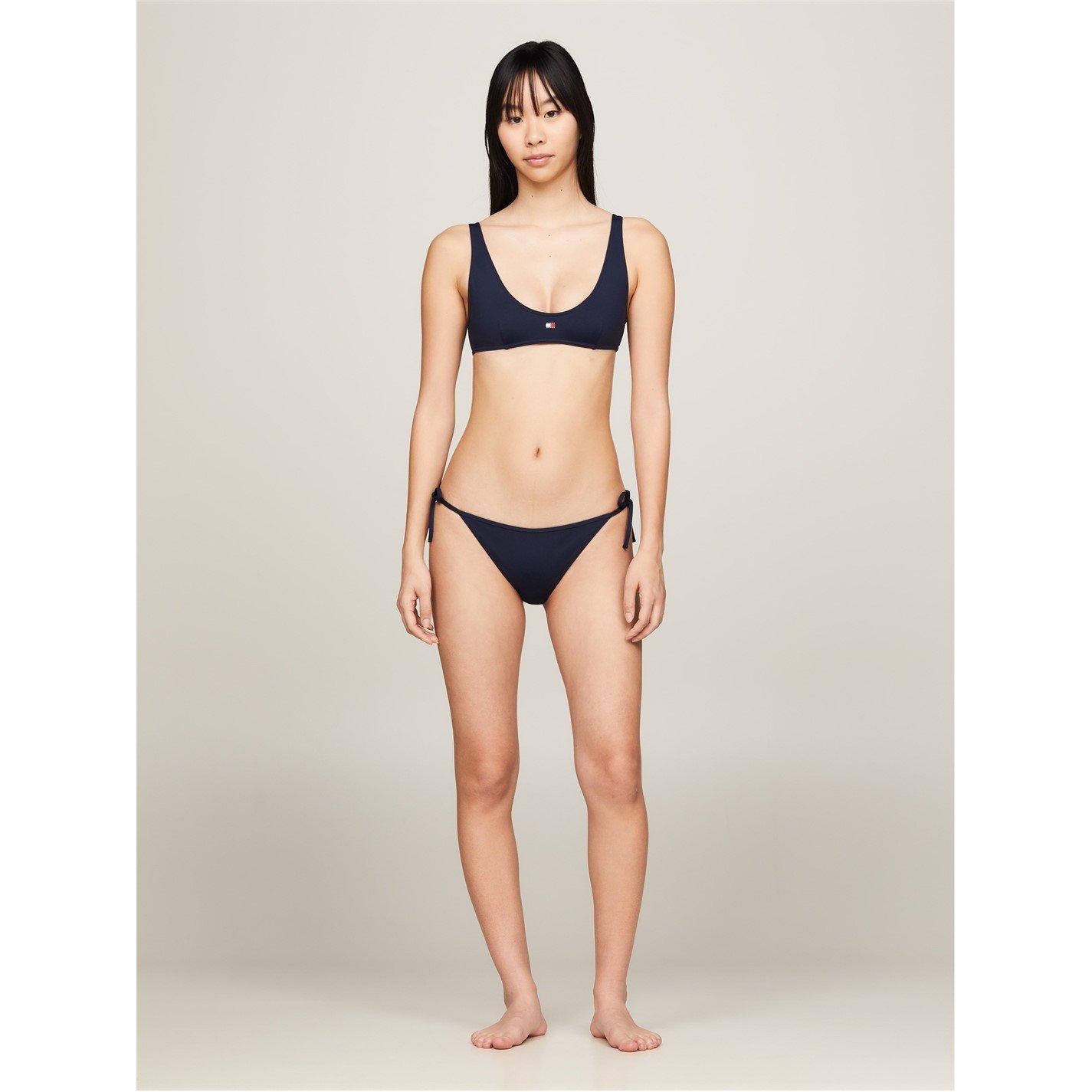 Nacht Marineblauw - Tommy Hilfiger - Cheeky Tie Side Bikini Bottoms - 4