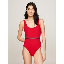 Tommy Hilfiger Global Stripe One Piece Swimsuit