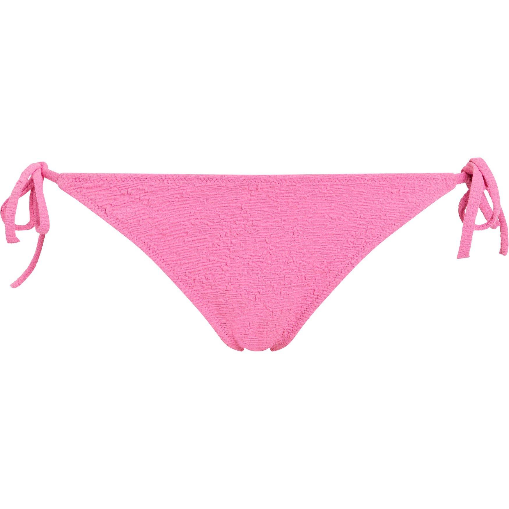 Bold Pink - Calvin Klein - Tie Bikini Bottoms - 5