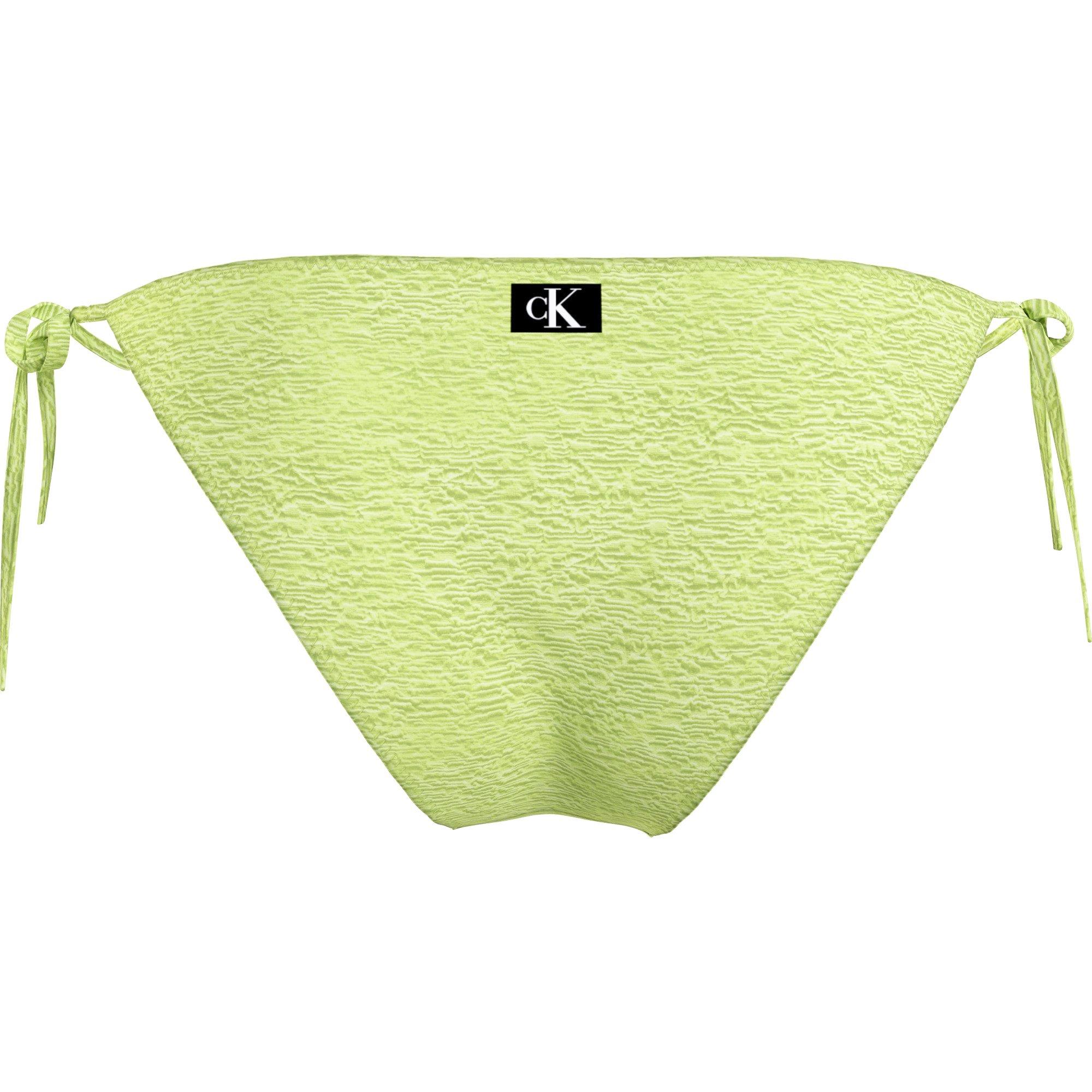 Sharp Grn - Calvin Klein - Textured Tie Bikini Bottoms - 6