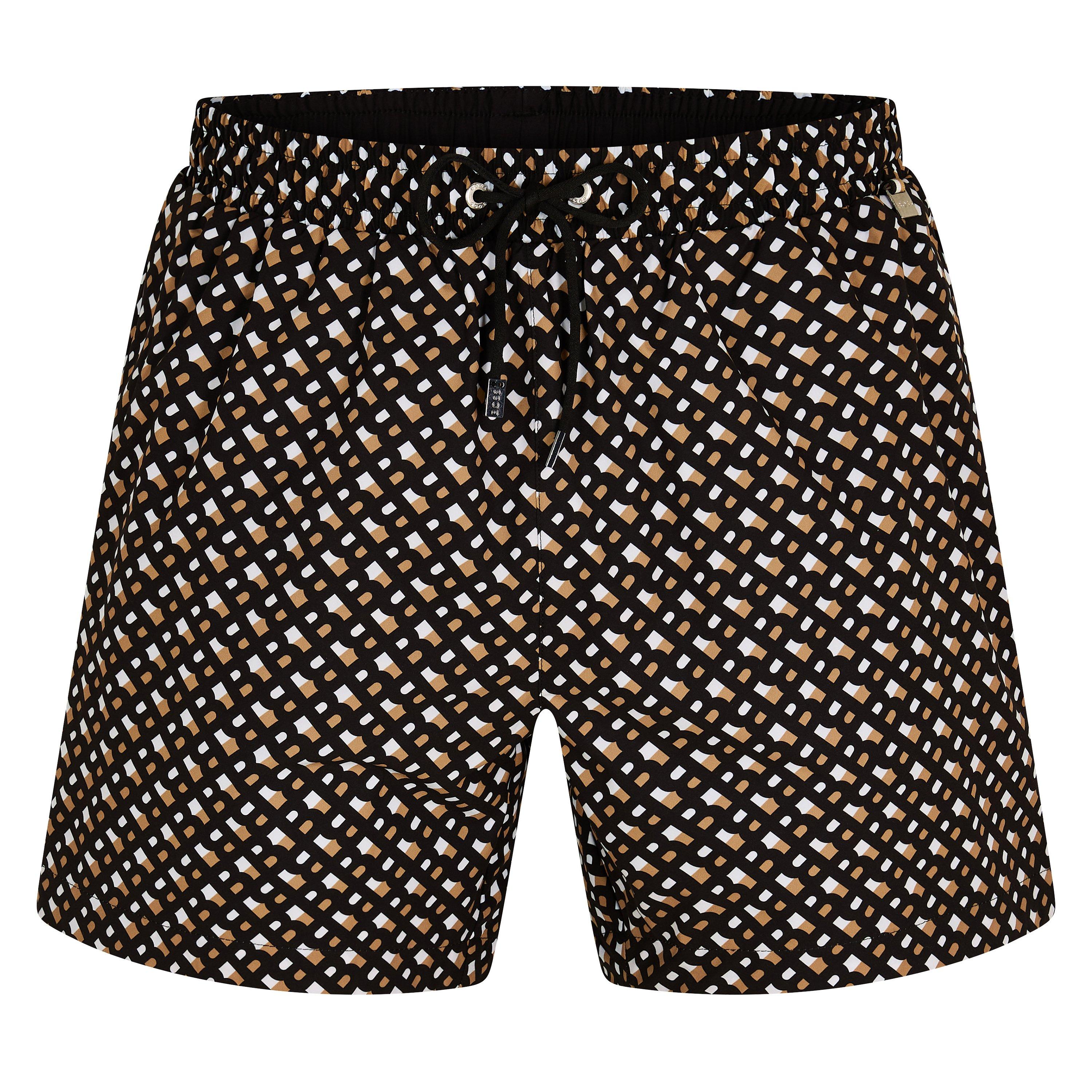 Black - Boss - Manu Swim Shorts - 1