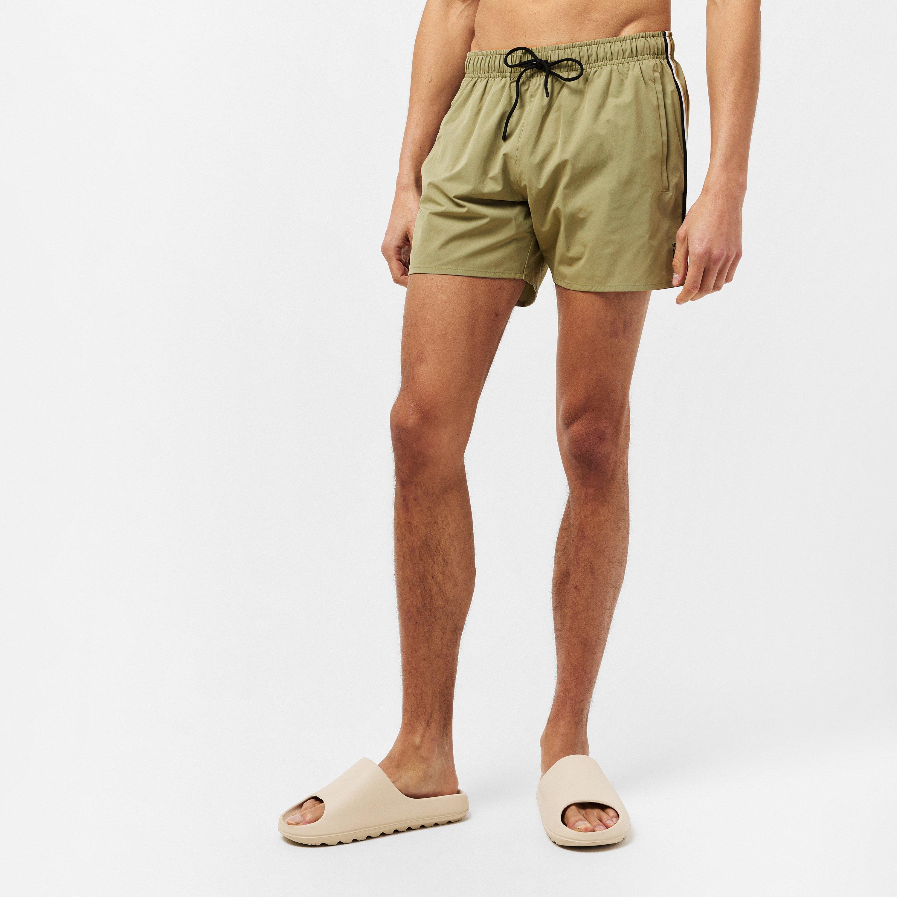 Pastel Green - Boss - Men's Iconic Swim Shorts - 3