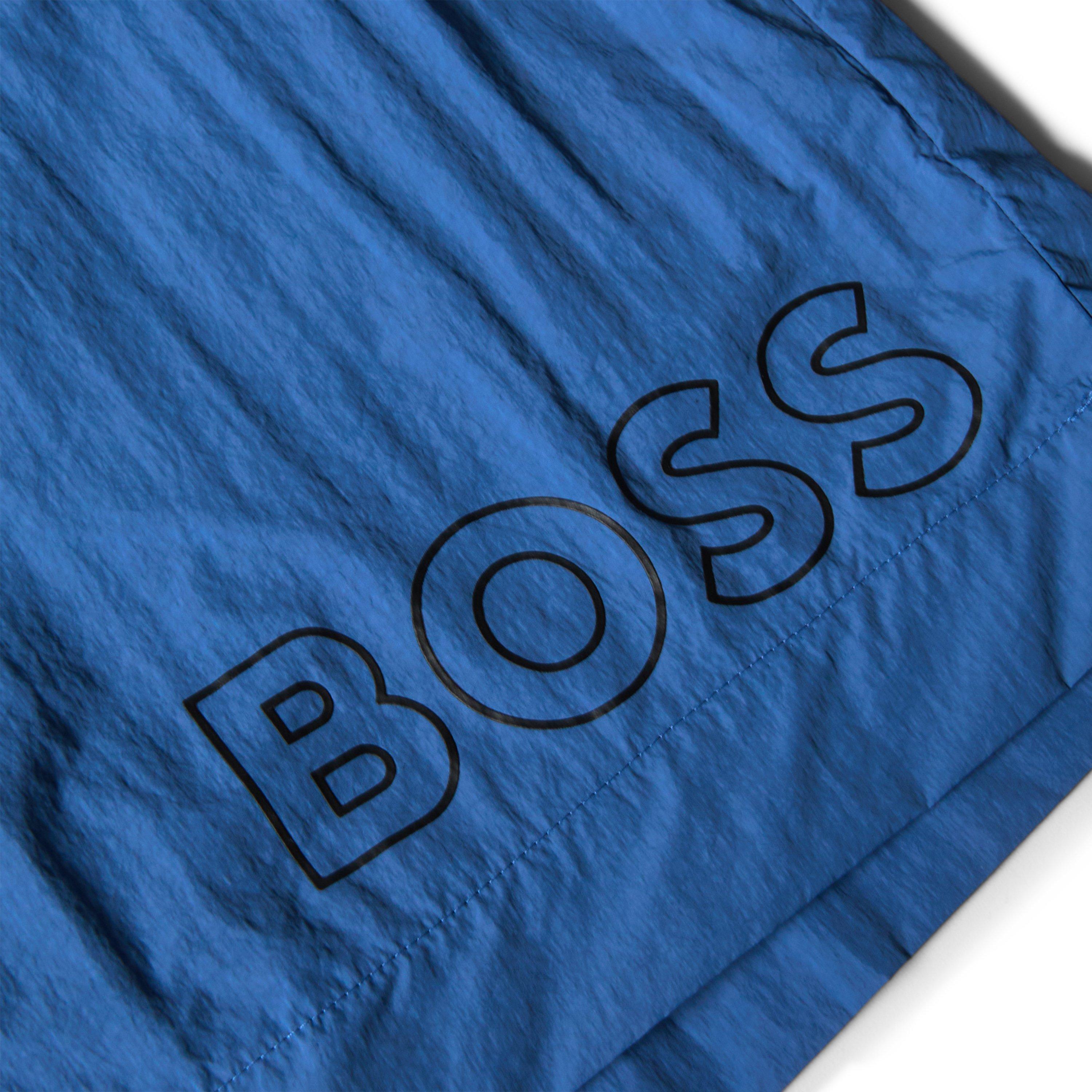 Bright Blue - Boss - Men's Mooneye Swim Shorts - 3