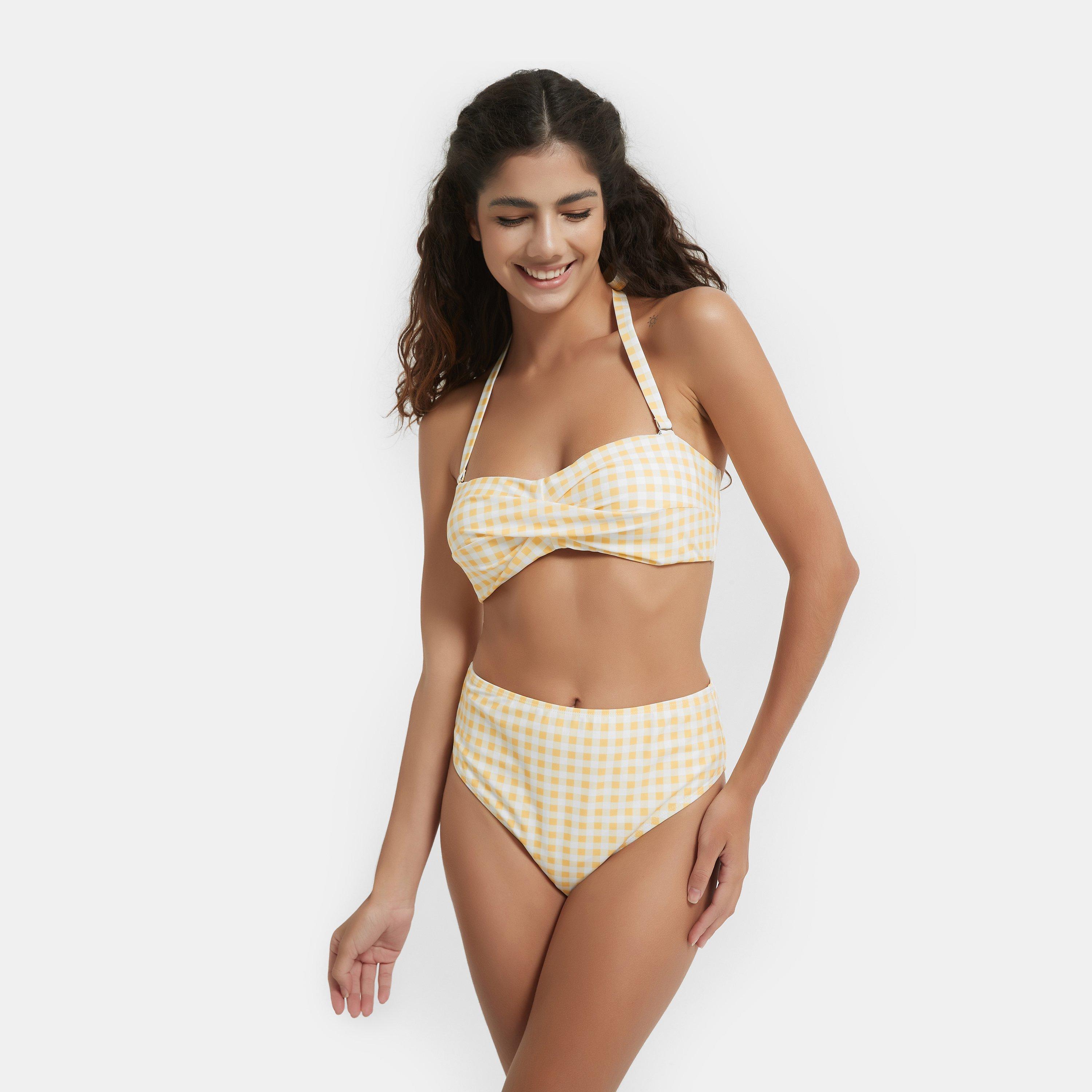 Gingham - Be You - Bikini Top - 3