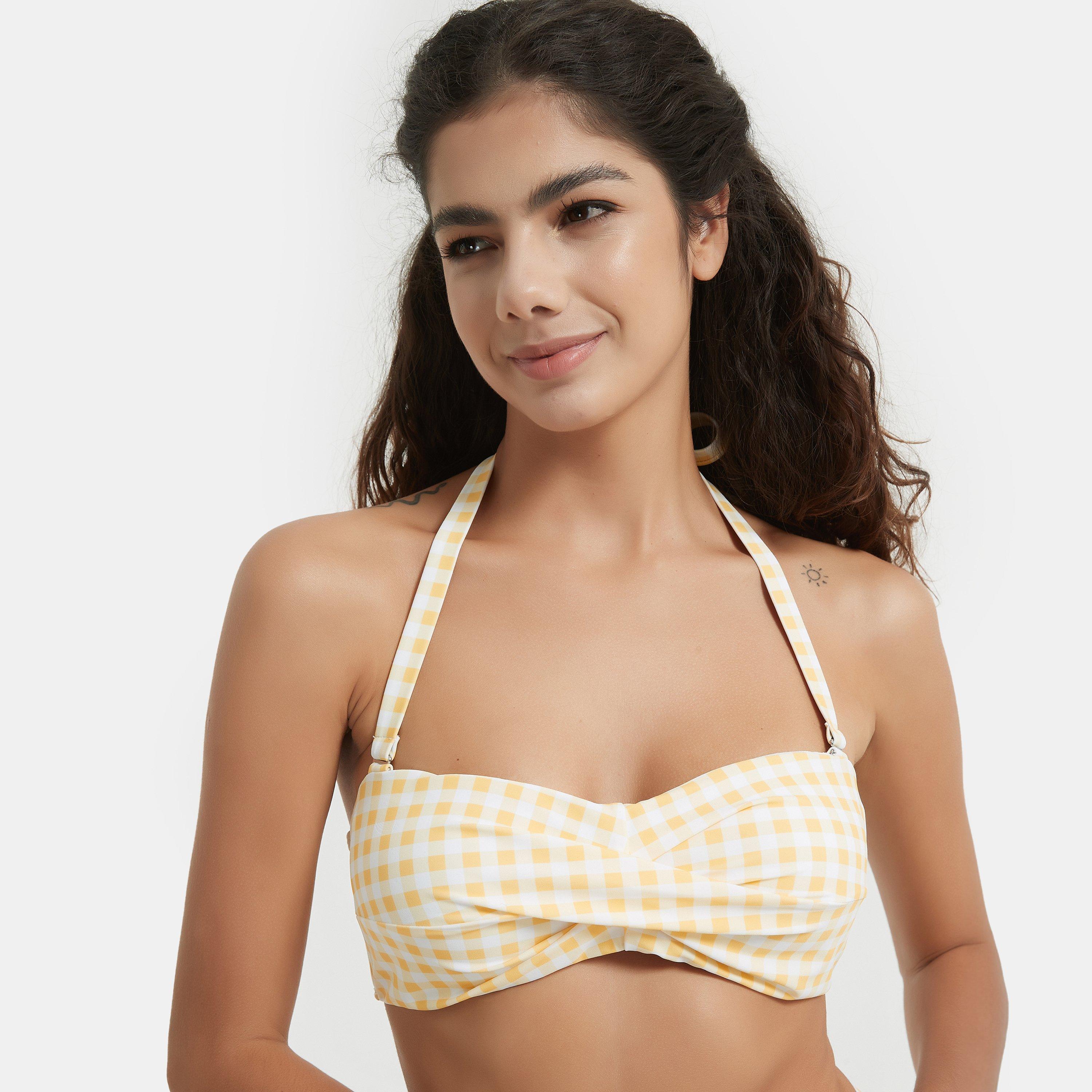 Gingham - Be You - Bikini Top - 4