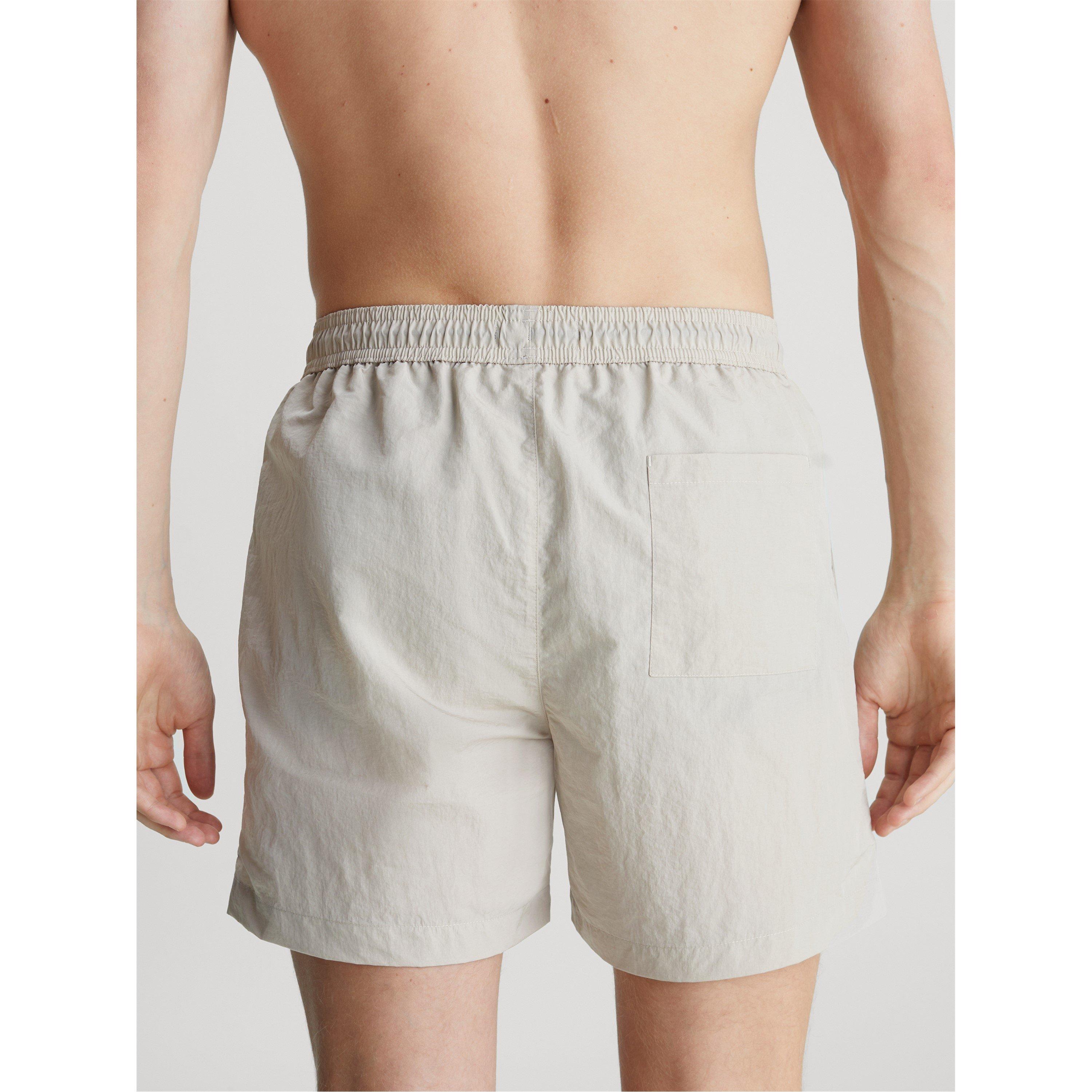 SilverLiningPE0 - Calvin Klein - Medium Drawstring Swim Shorts - 3