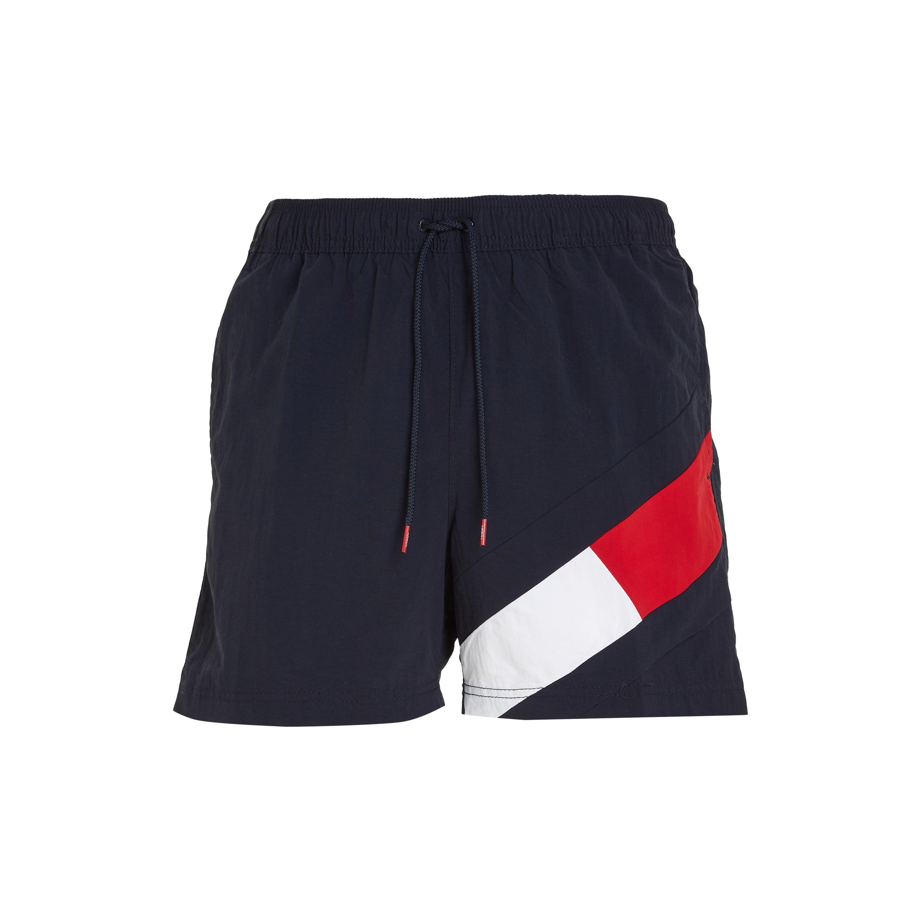 Desert Sky SW5 - Ørkenhimmel SW5 - Tommy Hilfiger - Men's Slim Fit Drawstring Swim Shorts - 1