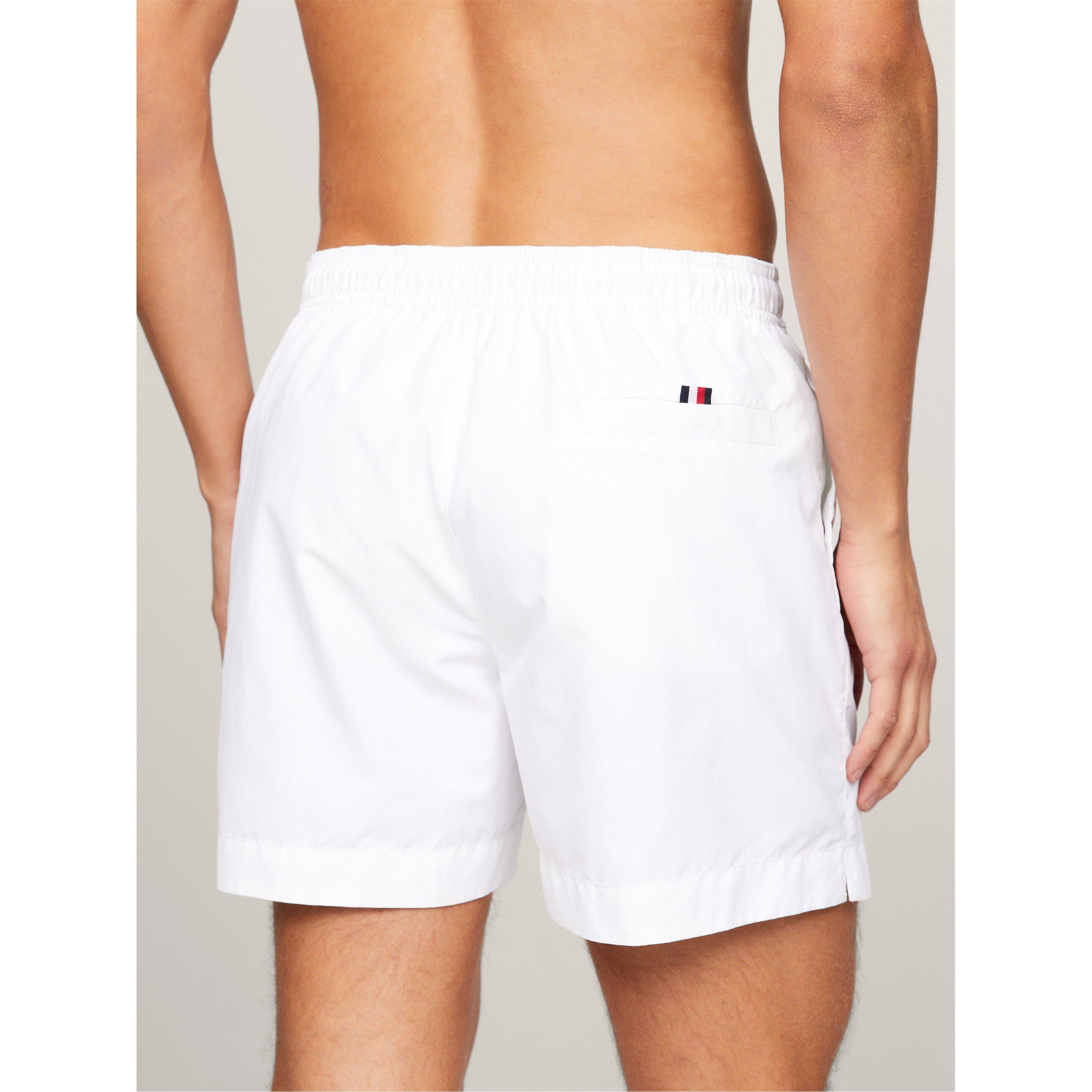 Optic White YCF - Tommy Hilfiger - Men's Medium Drawstring Swim Shorts - 3