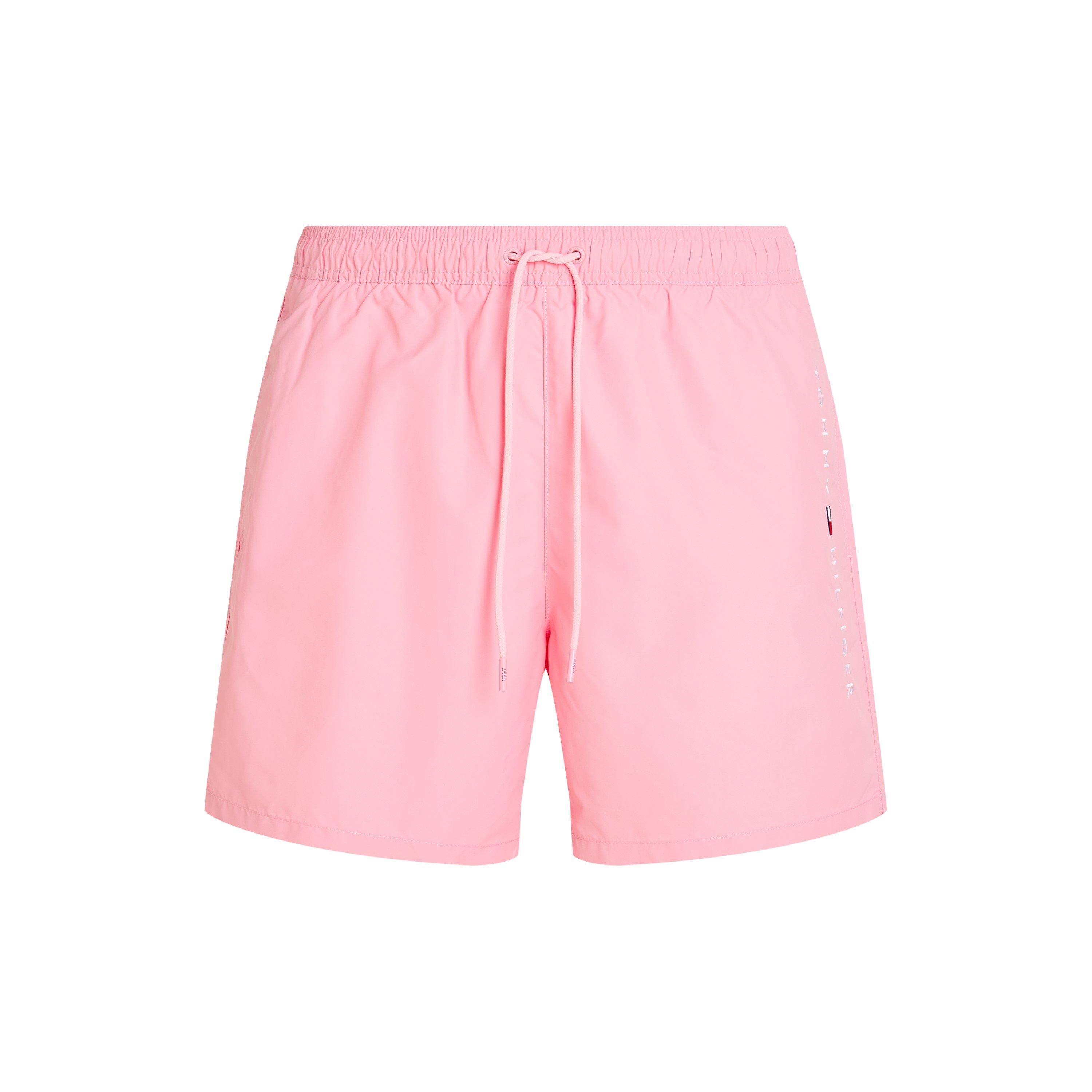 Klassisch Rosa - Tommy Hilfiger - Men's Medium Drawstring Swim Shorts - 1