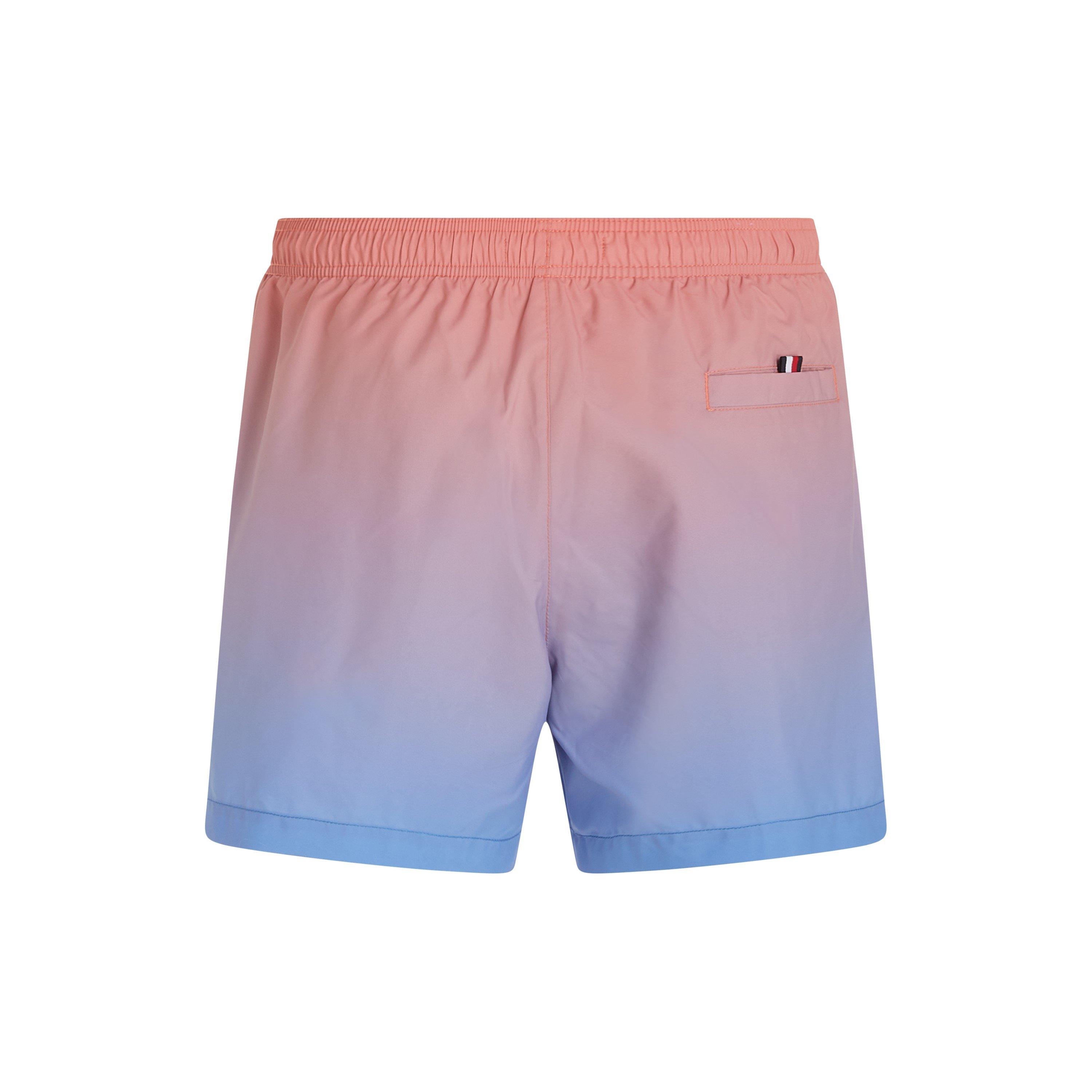 Koraller/Blå 0JG - Tommy Hilfiger - Men's Ombre Classic Swim Shorts - 6