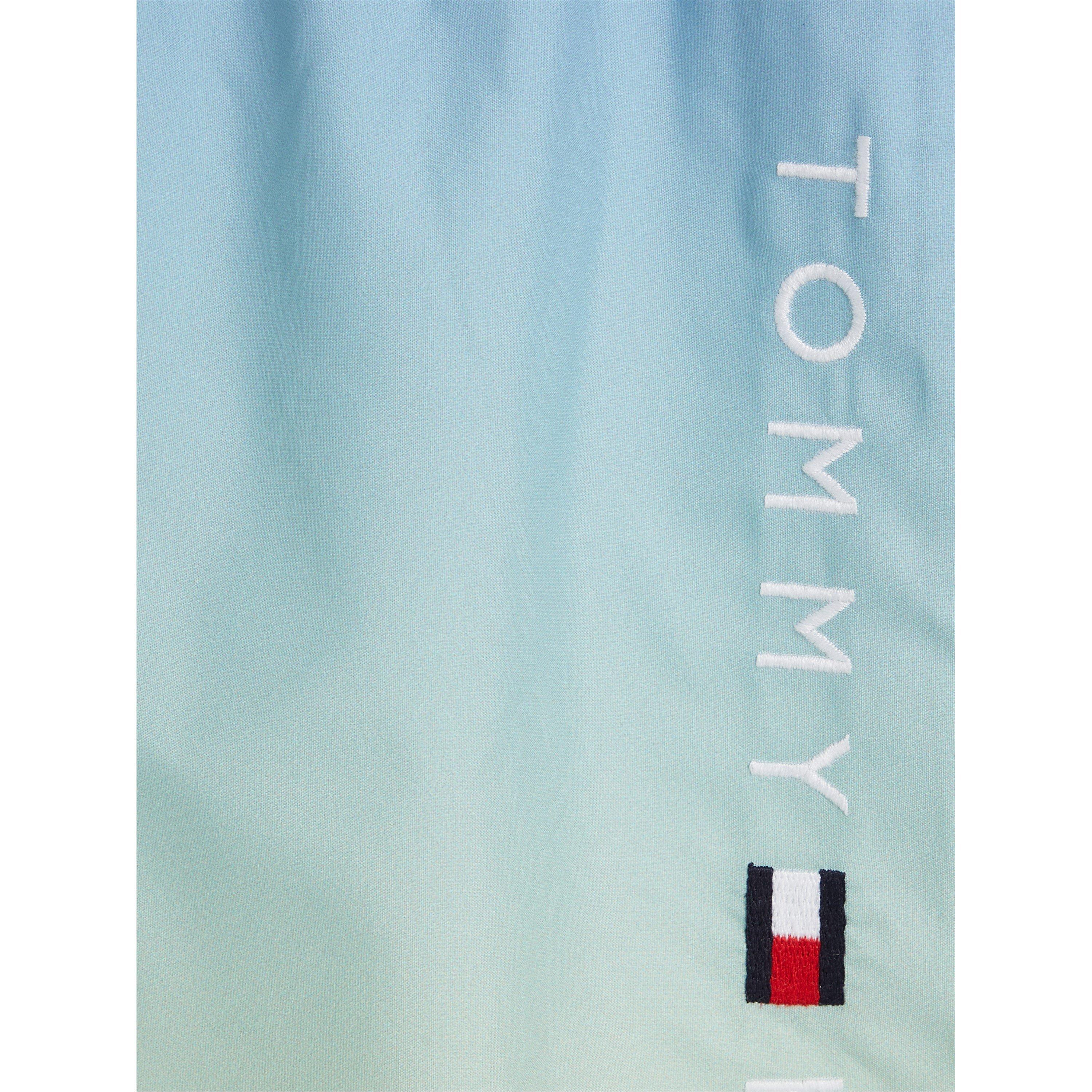 Blue/Yellow 0LK - Tommy Hilfiger - Men's Ombre Classic Swim Shorts - 4