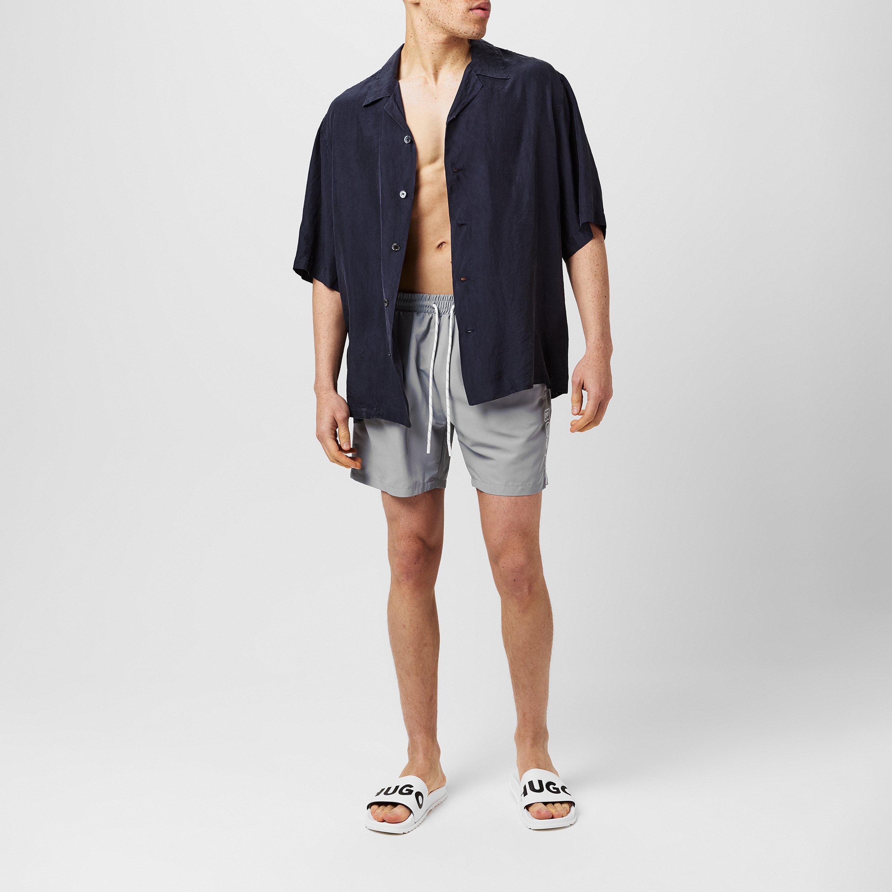 Grey 040 - Boss - Stormfish Swim Shorts - 6