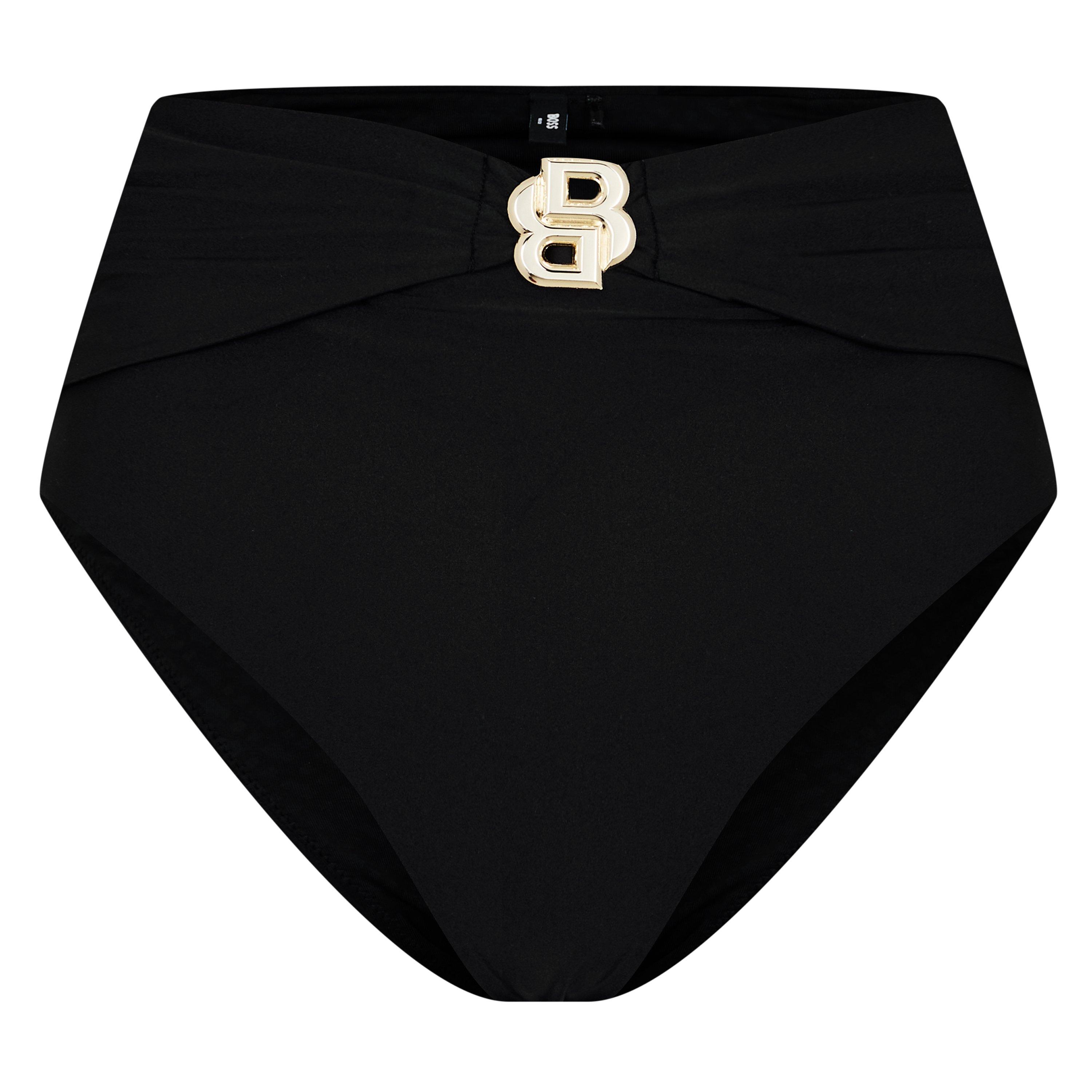 Black - Boss - Women's HBW Beth High Waist Bikini Bottoms - 5