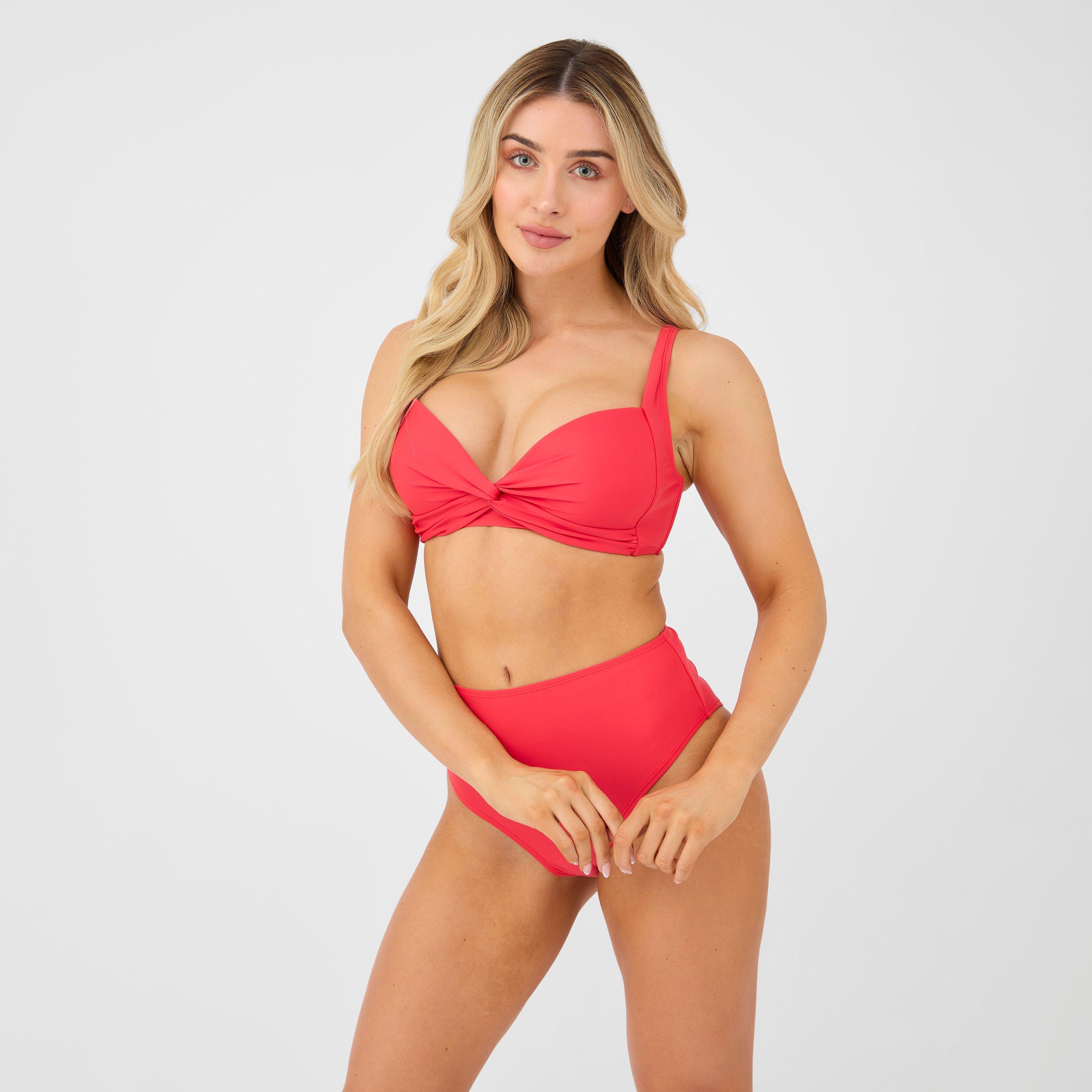 Rojo - Be You - Padded Plunge Bikini Top - 1