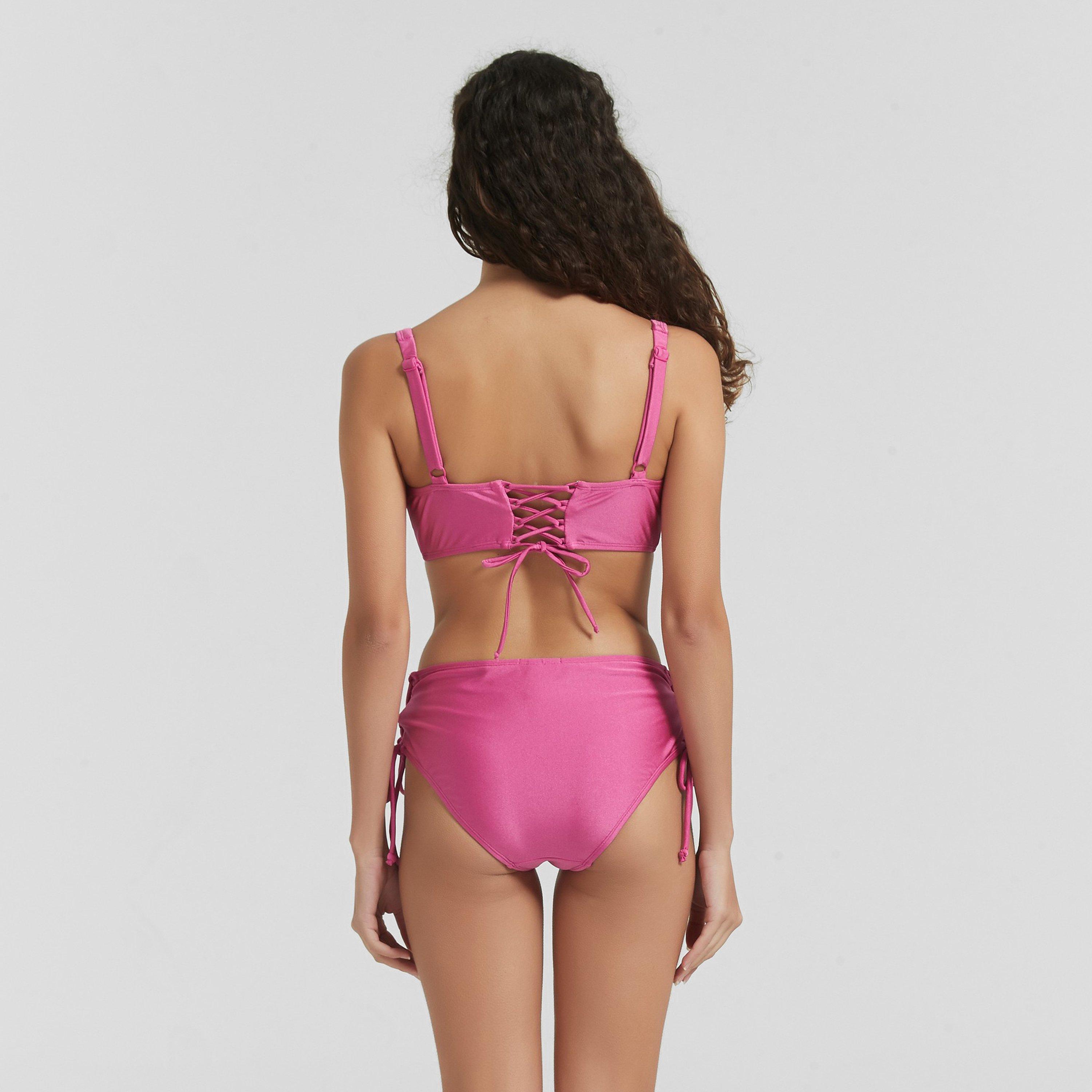 Malina - Be You - Shimmer Plunge Bikni Top - 2