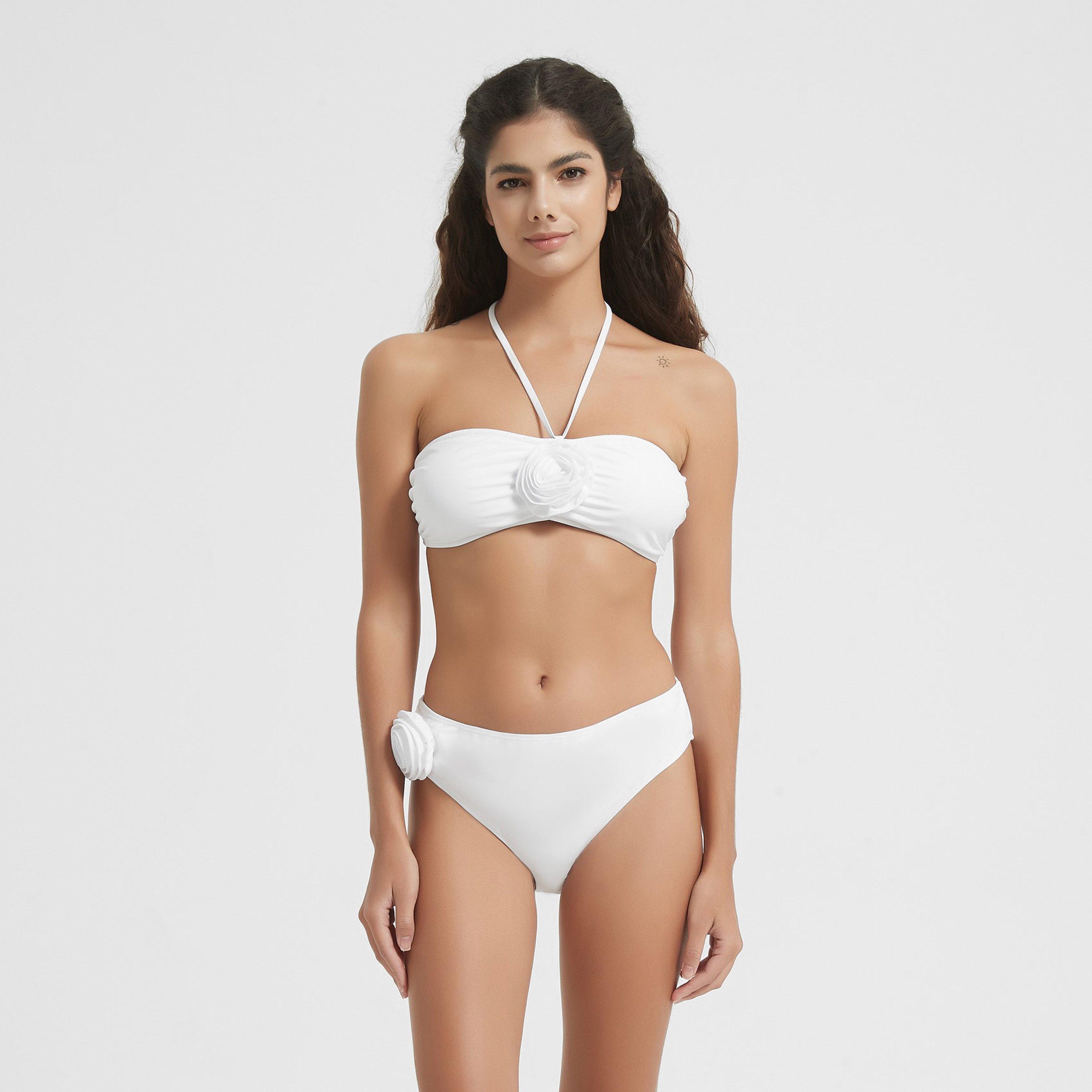 Weiß - Be You - BY Corsage Swimwear Bikini Brief - 3
