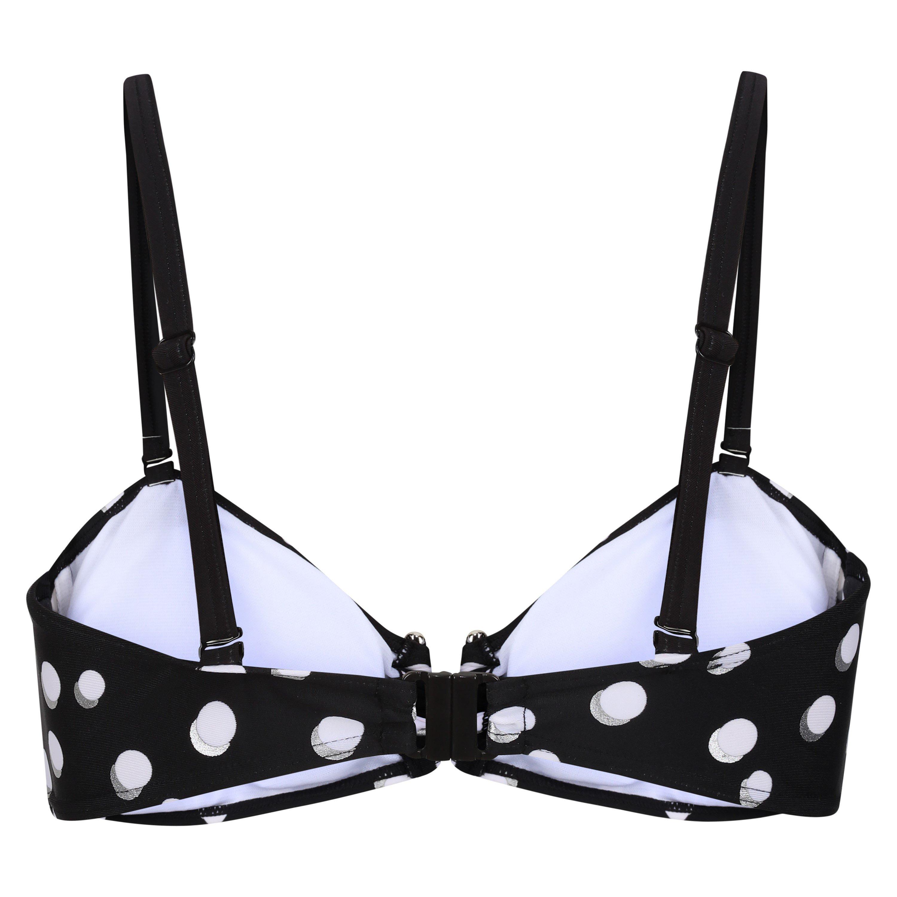 Blk/WhPlkaPr - Regatta - Aceana III Bikini Top - 4