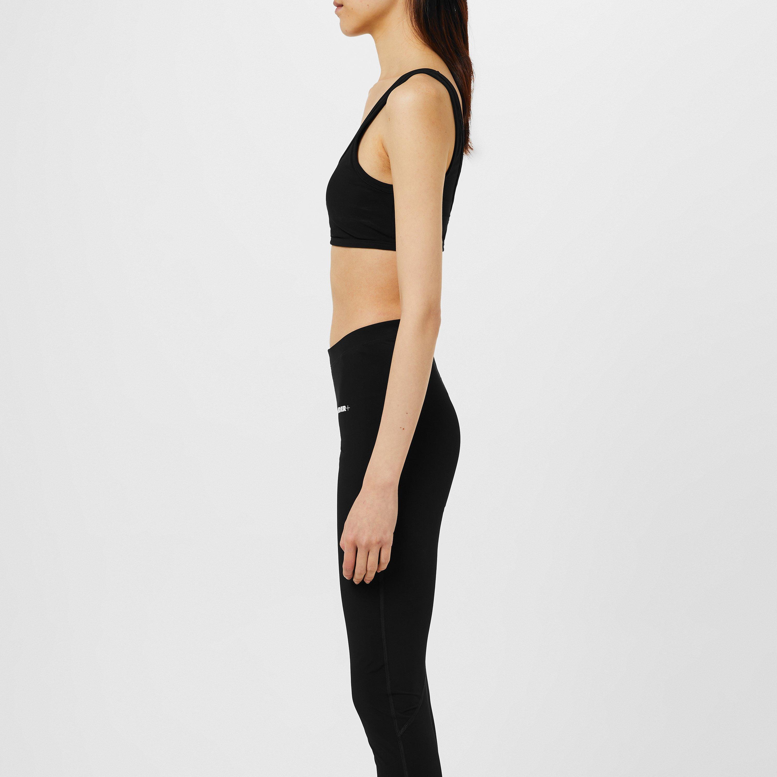 Black - Jil Sander - Logo-Print Bikini Top - 2