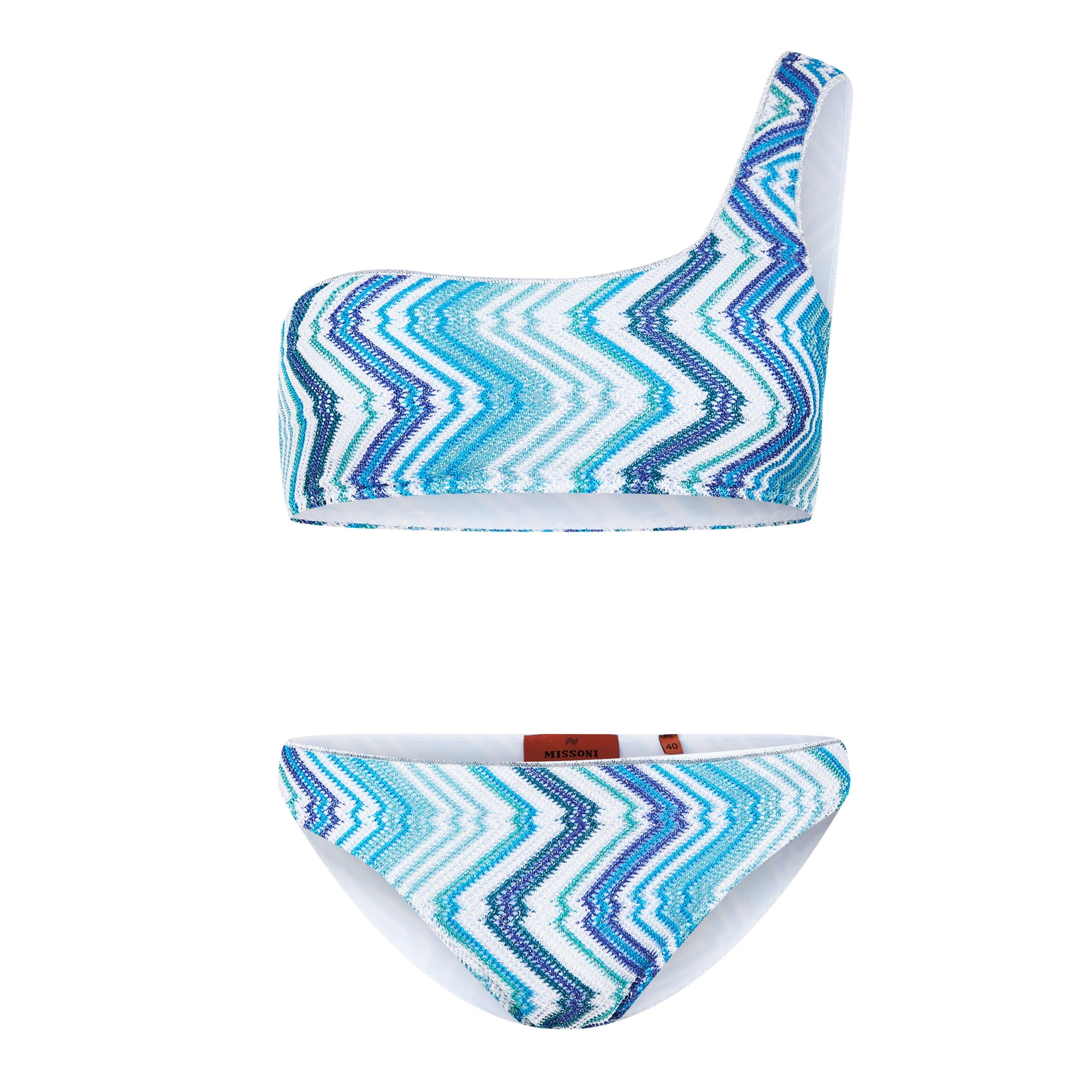 Microshade Blue - Missoni - Zag Woven Bikini Set - 5