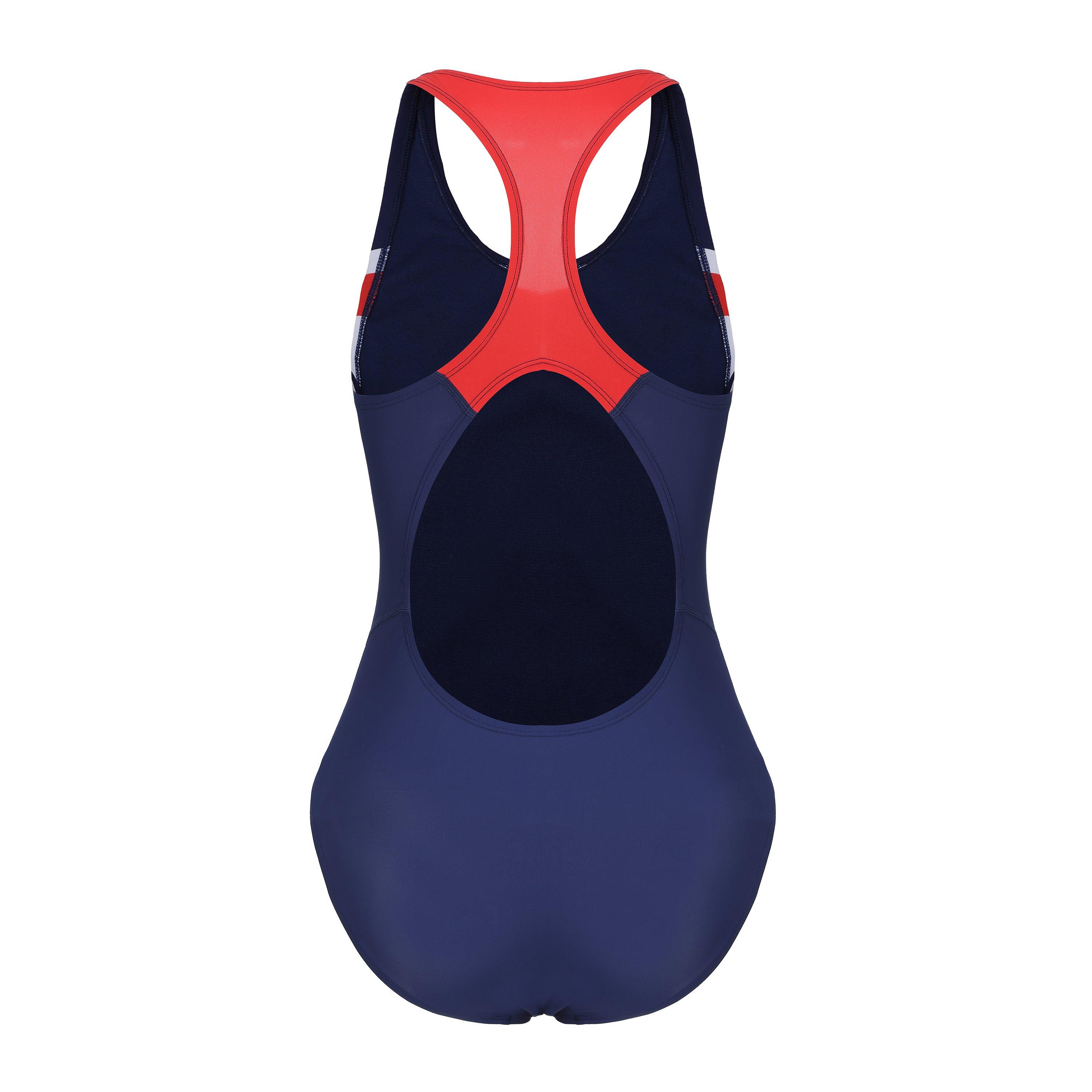 Blue/Red/Wht - Slazenger - Union Jack Racer Back Womens - 2