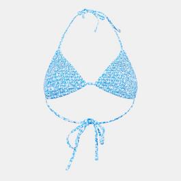 Jack Wills Shirred Triangle Bikini Top