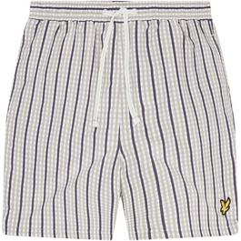 Lyle and Scott Gngm Swm Shrt Sn99