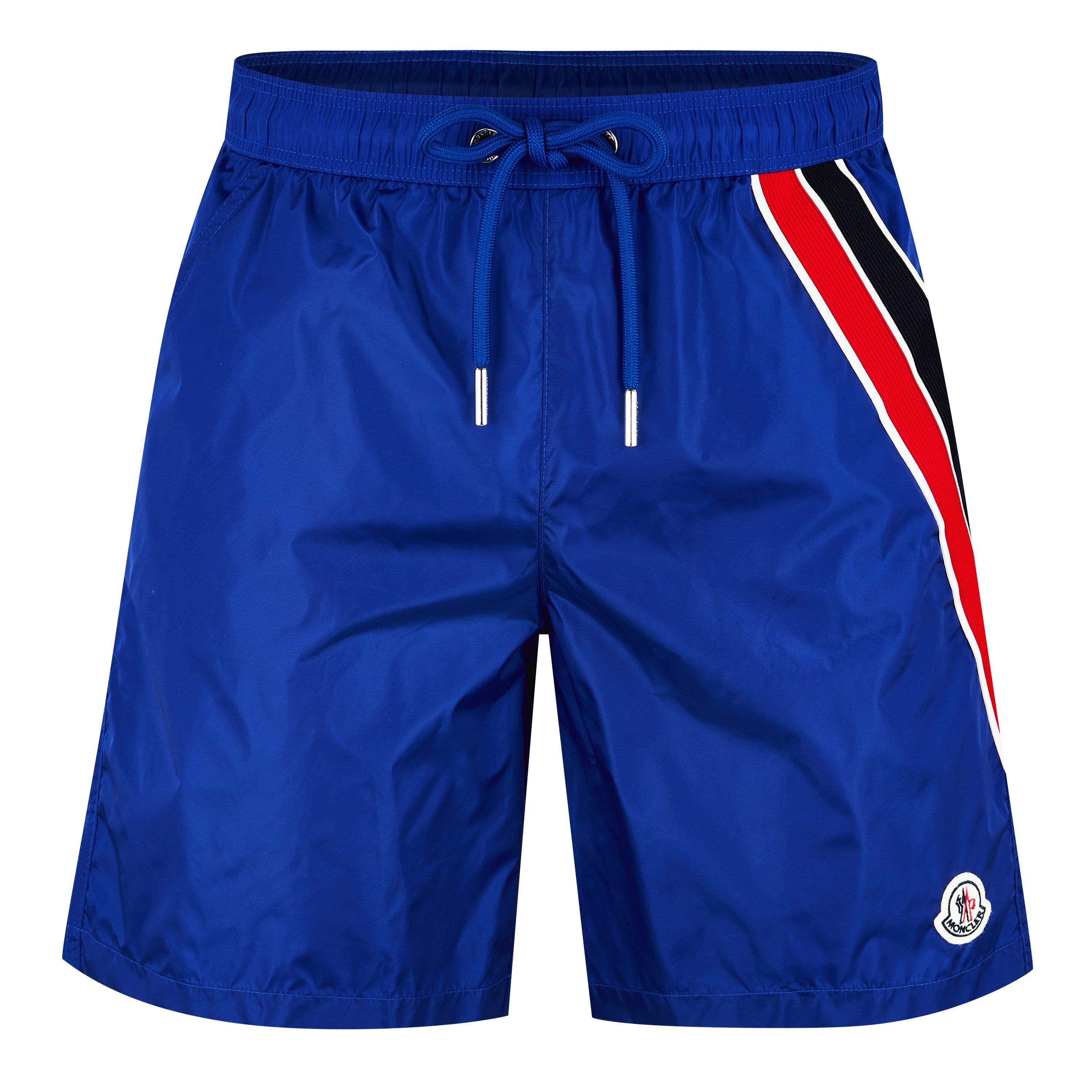 Blue 739 - Moncler - Tricolour Swim Shorts - 5