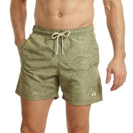 Ript Leaf Print Swim Shorts Mens