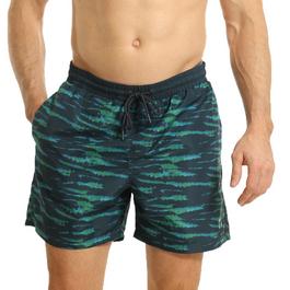 Ript Batik Tie Dye Print Swim Shorts Mens