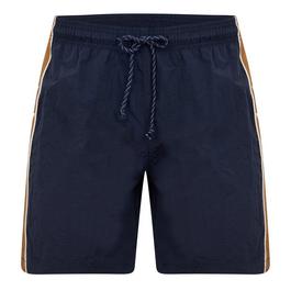 Aquascutum Side Logo Swim Shorts