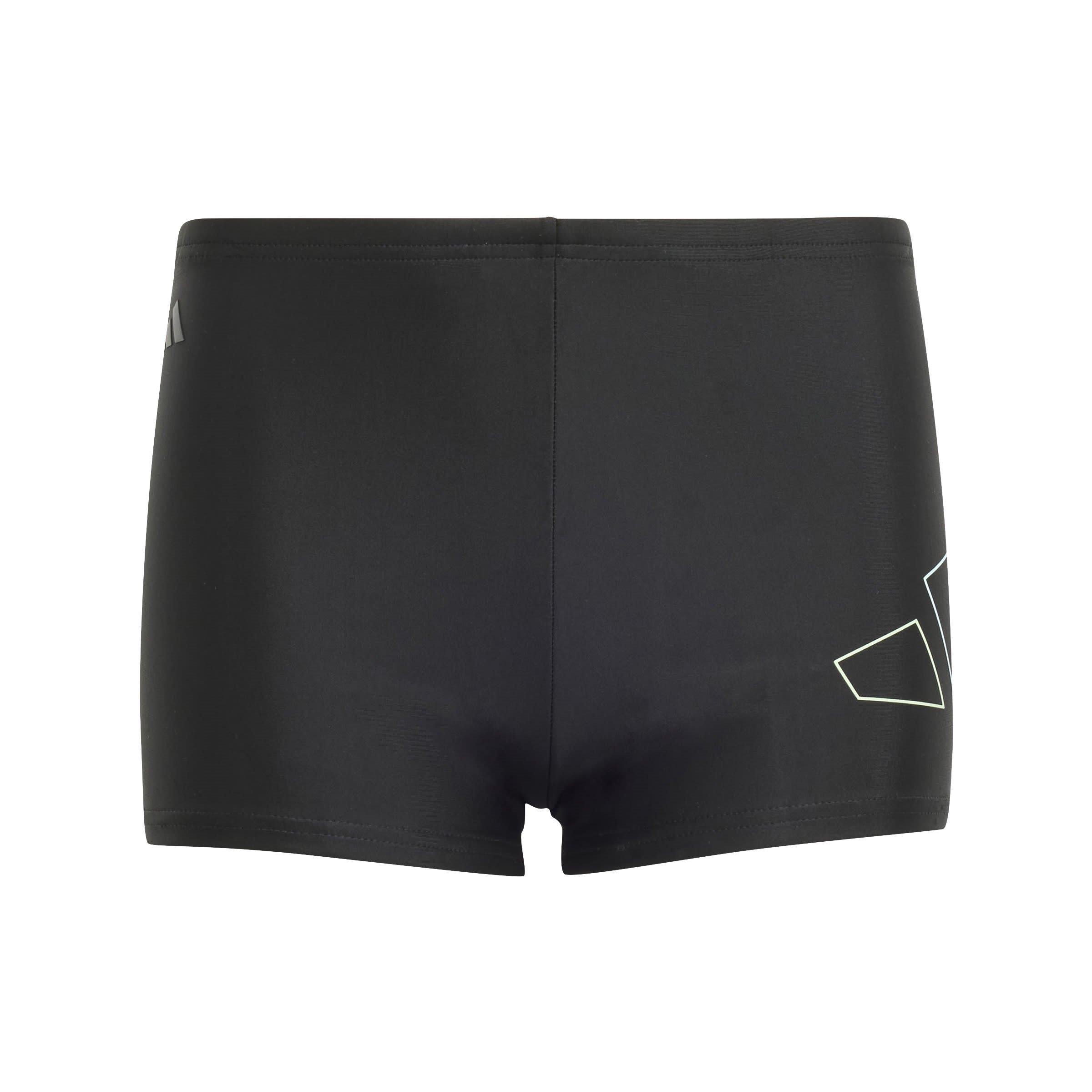 Adidas Boys Performance Big Bars Swim Boxers Kids - Black - 13-14 Years