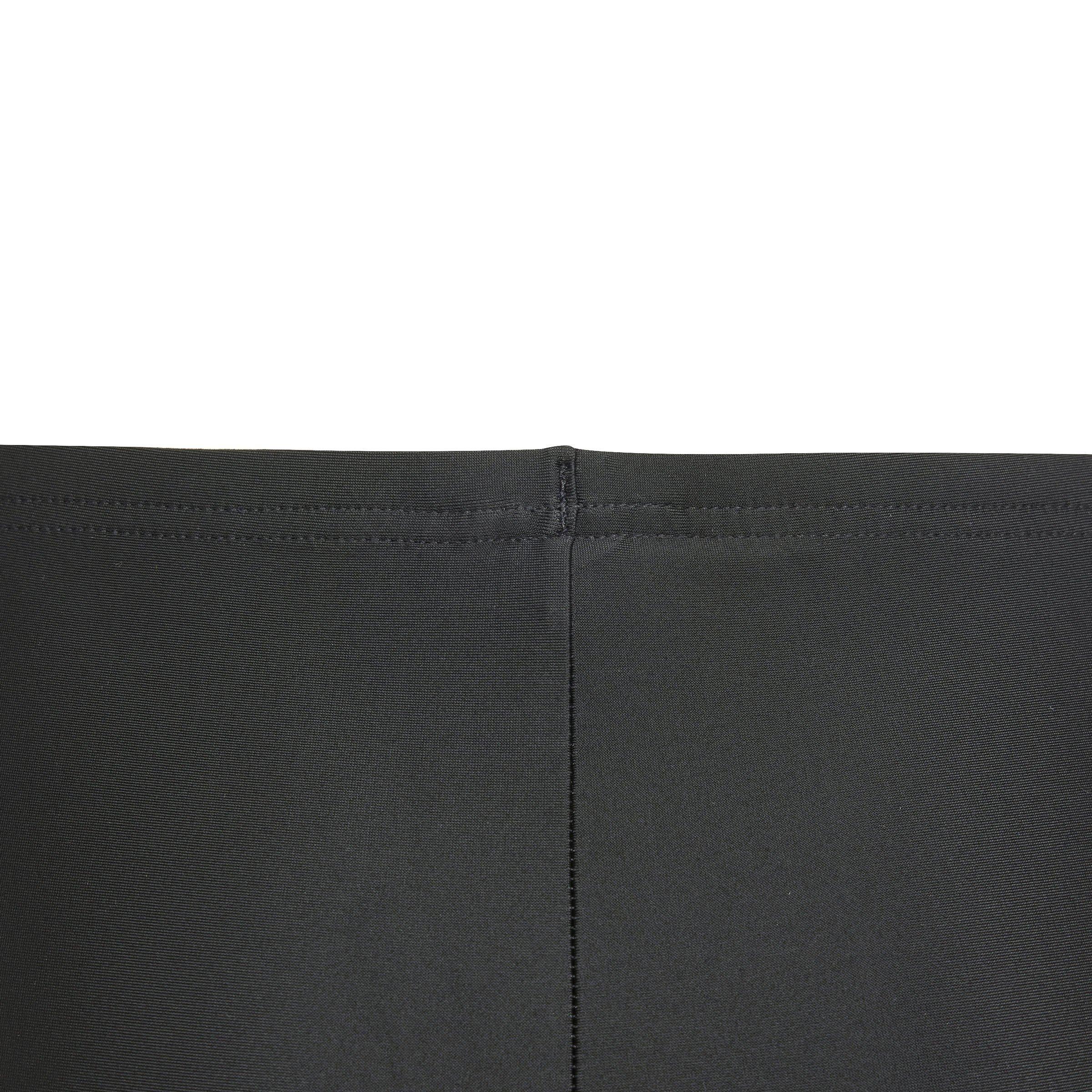 Zwart - adidas - Performance Big Bars Swim Boxers Kids - 5