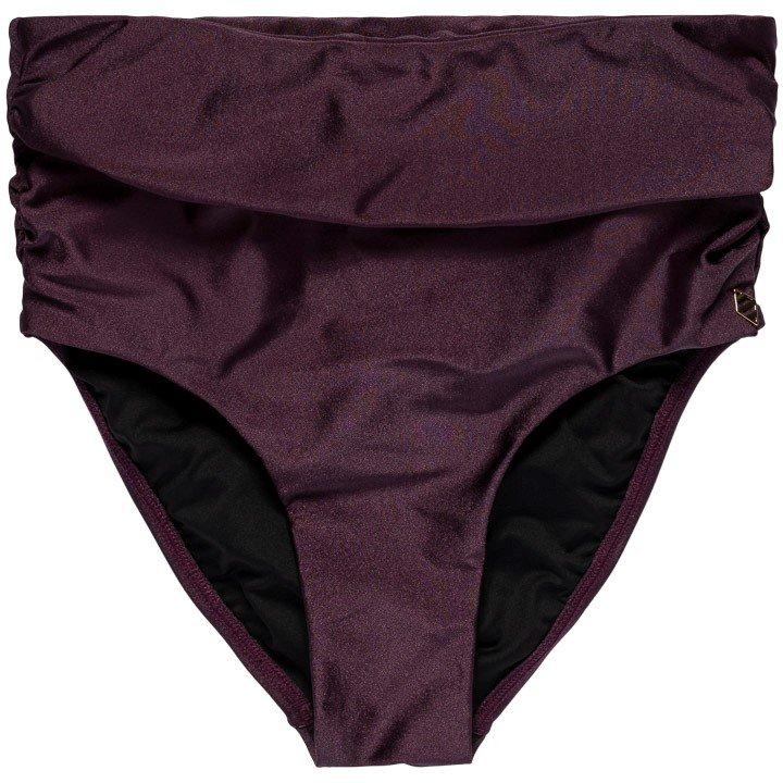 Purple - Panos Emporio - Women's PanosEmporio High Waisted Bikini Bottoms - 1