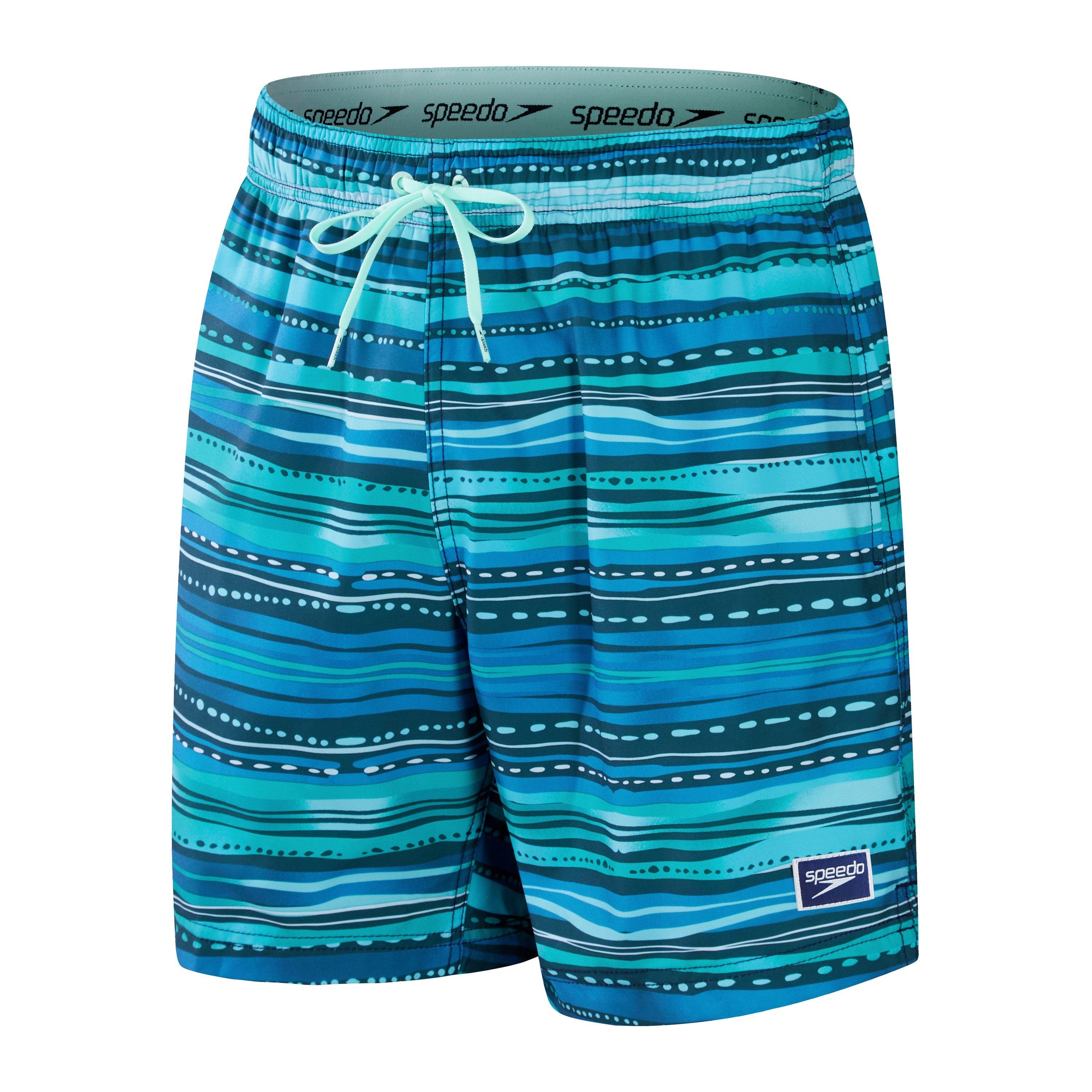Speedo Men's Redondo Volley Swim Shorts - Blue - Small