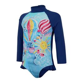 Speedo Placement Frill One Piece Infant Girls