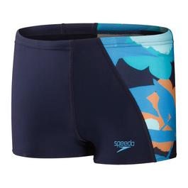 Speedo Digital Panel Aquashorts Junior Boys