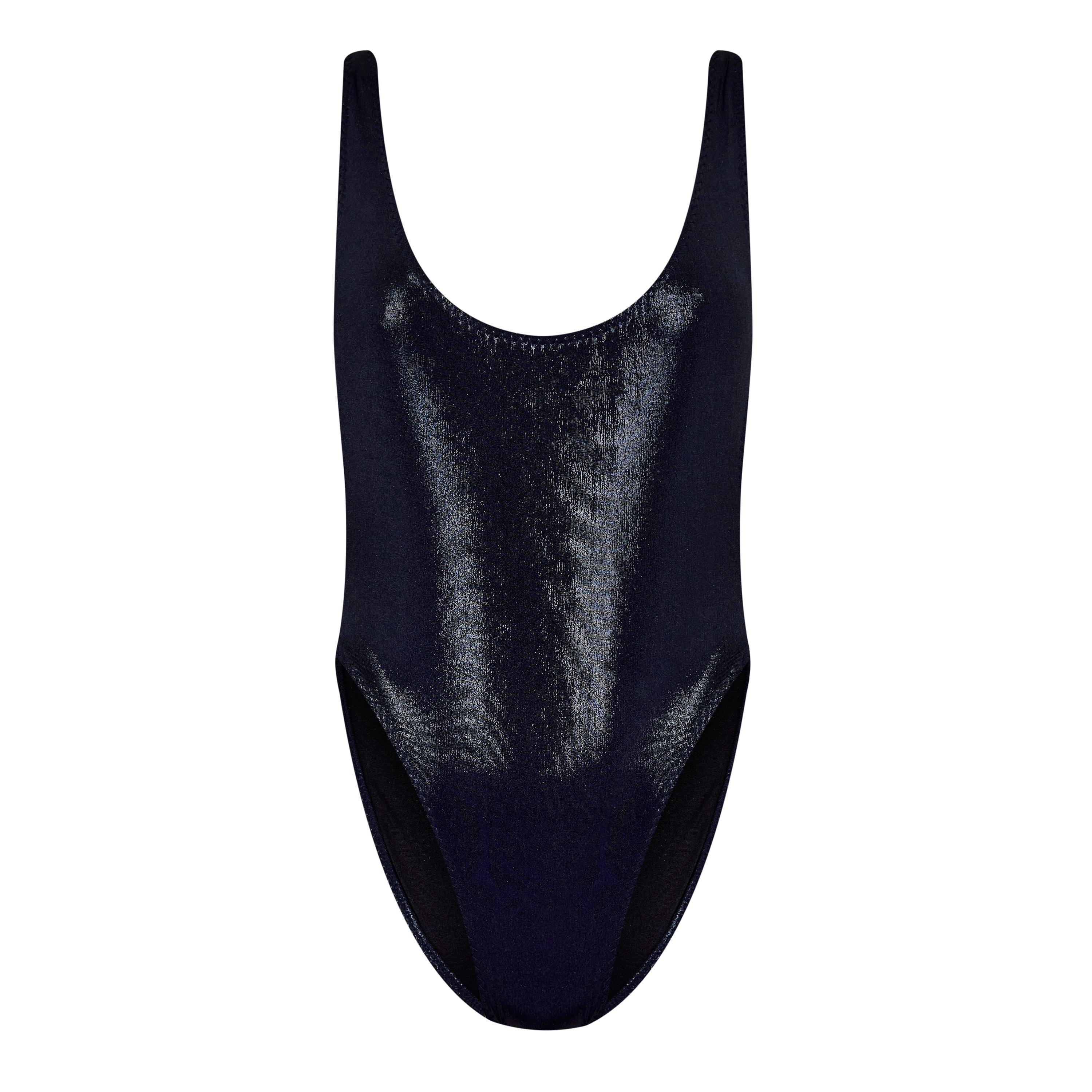 True Navy - Norma Kamali - Women's Marissa Scoop Neck Swimsuit - 5