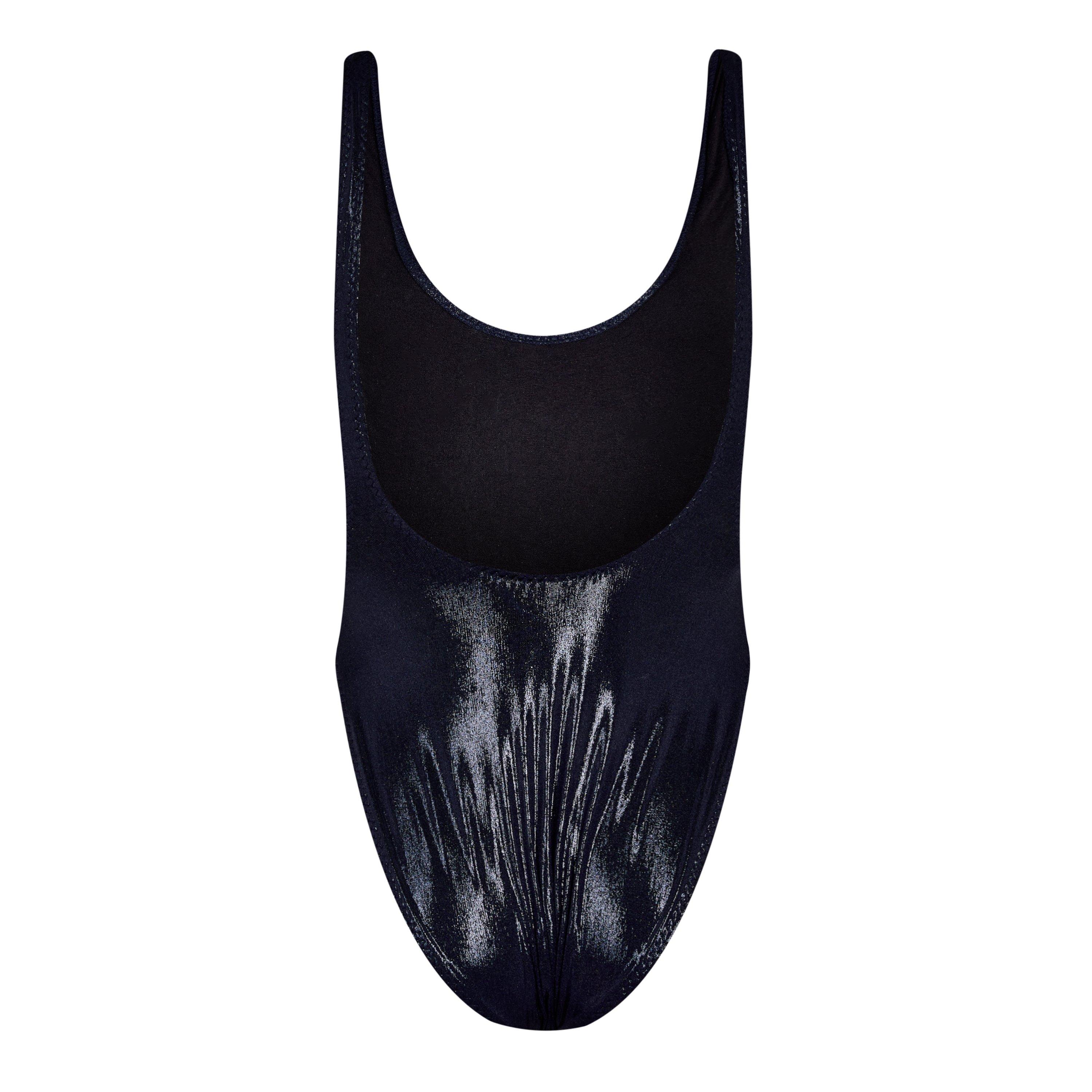 True Navy - Norma Kamali - Women's Marissa Scoop Neck Swimsuit - 6