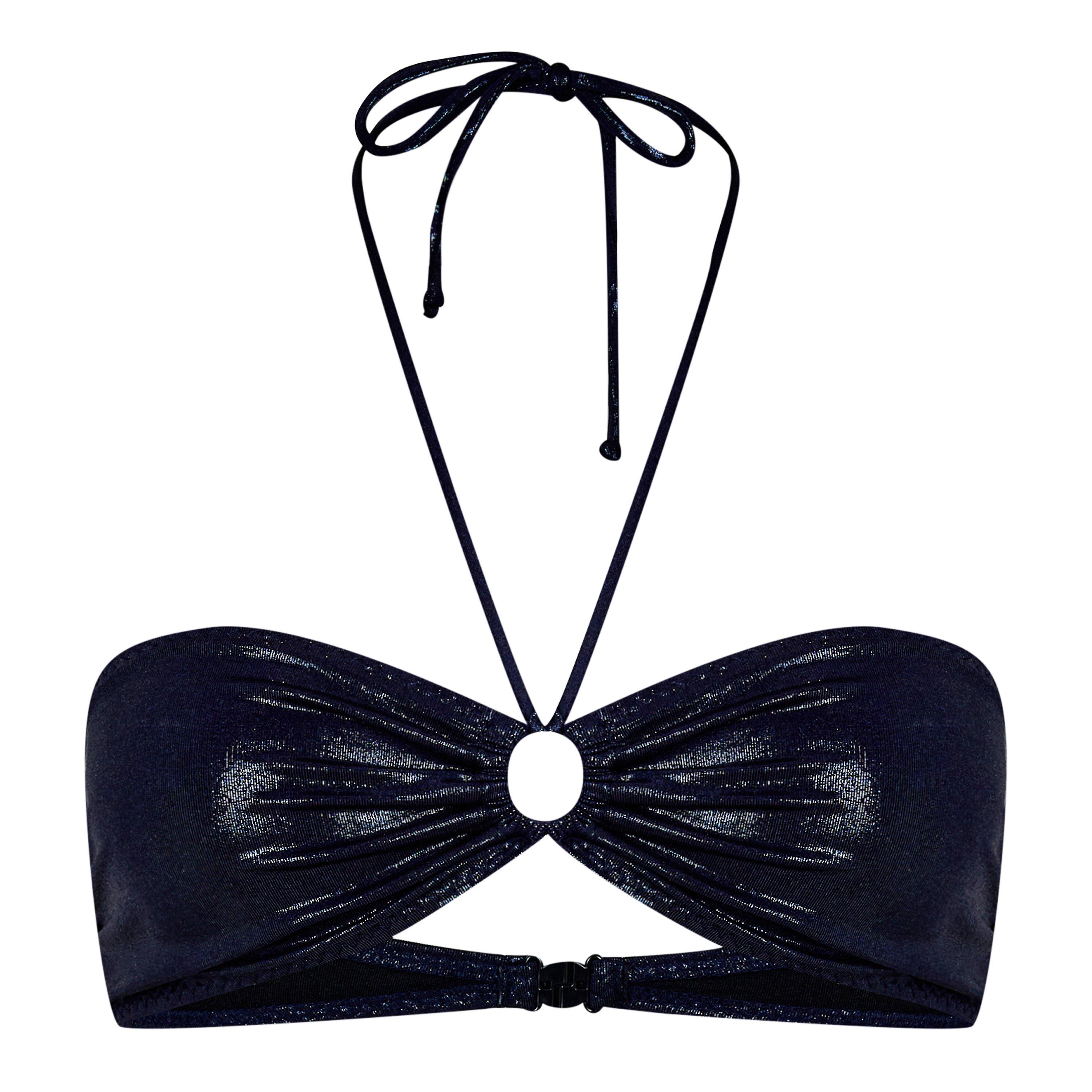 True Navy - Norma Kamali - Jason Bandeau Bikini Top - 5